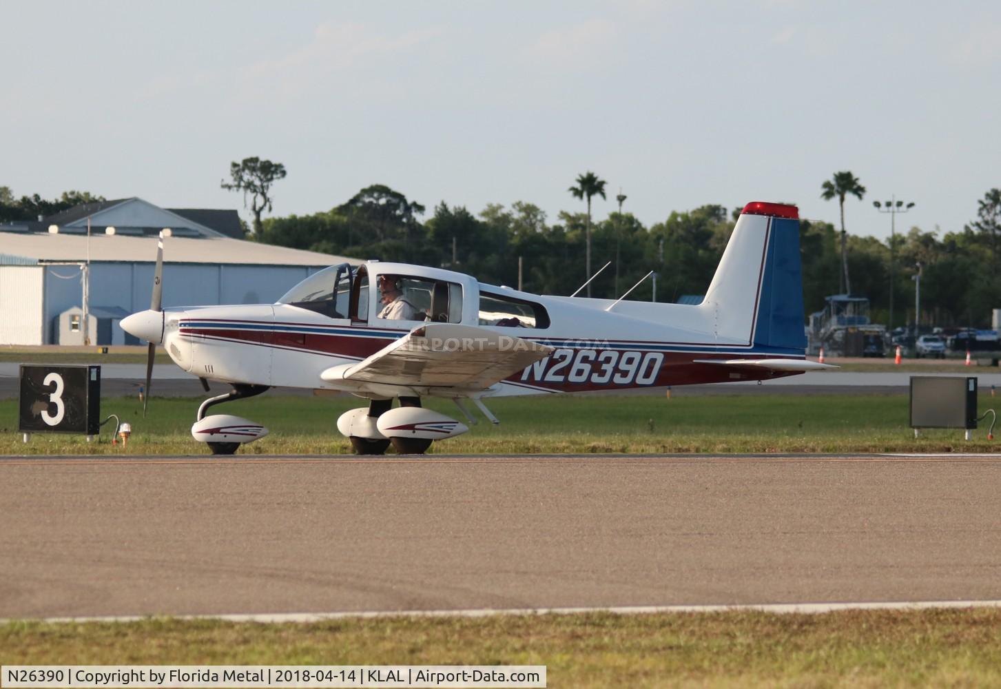 N26390, 1978 Grumman American AA-5A Cheetah C/N AA5A0557, AA-5A