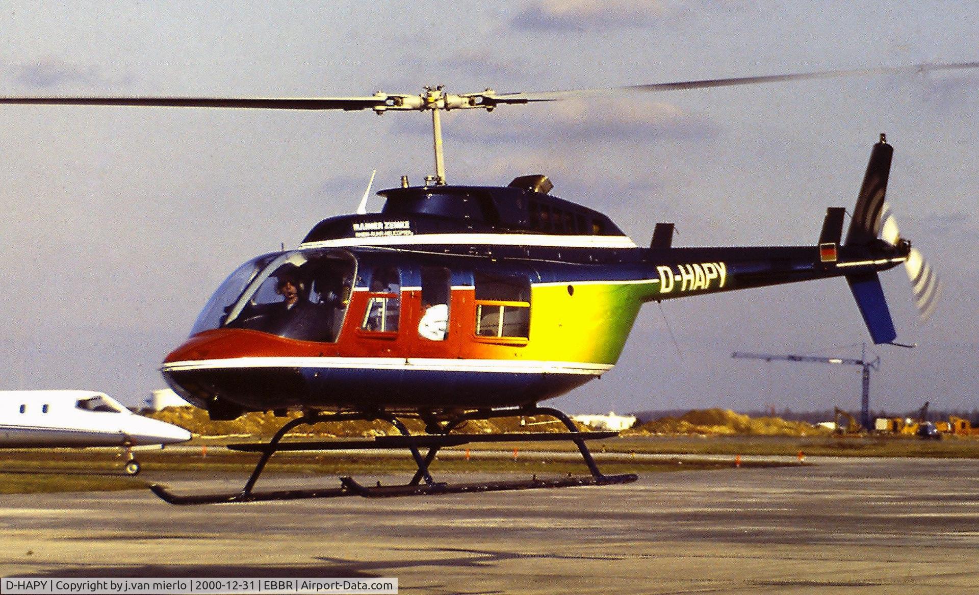 D-HAPY, Bell 206L-3 LongRanger III C/N 51040, Scan from slide
