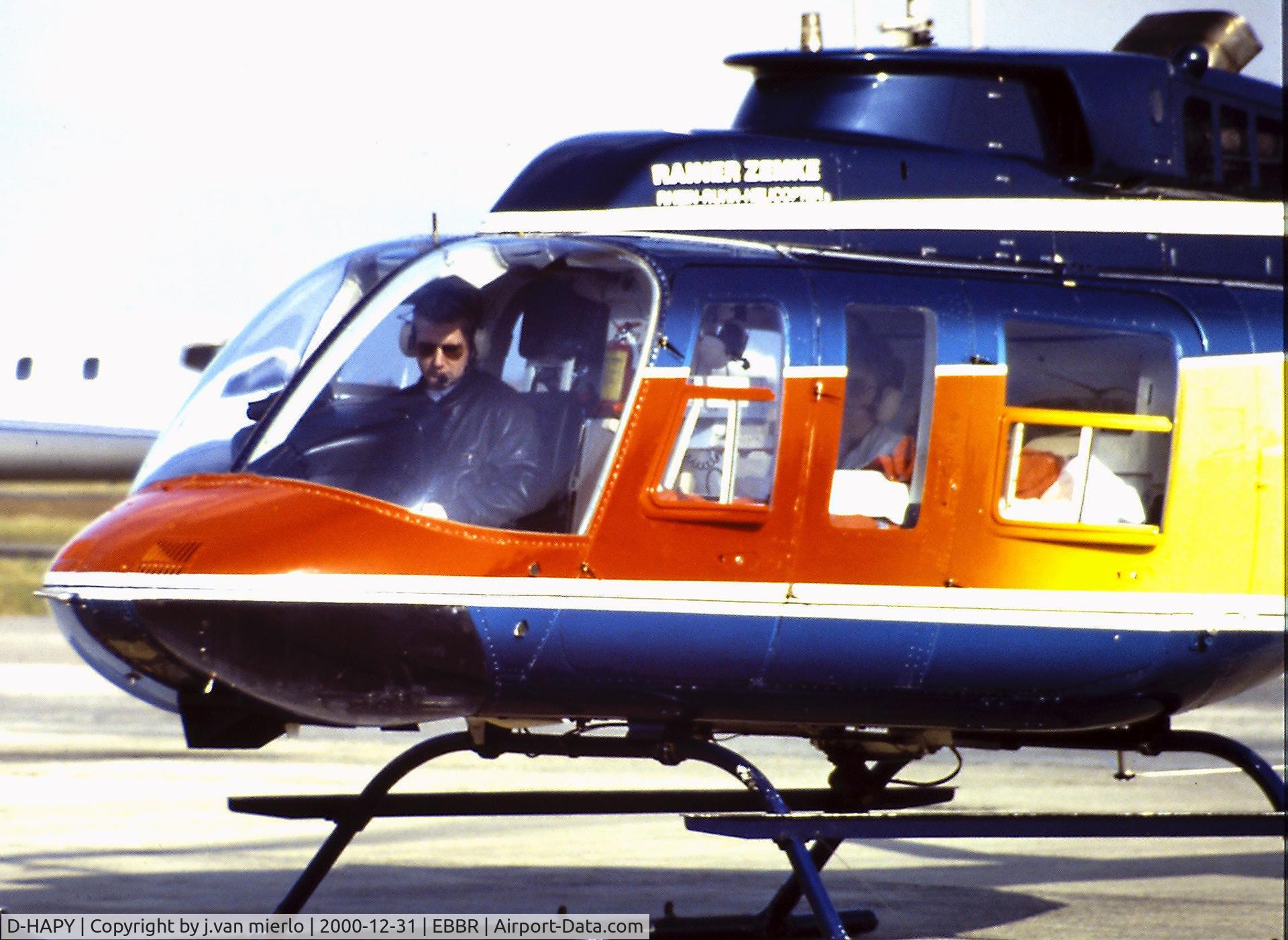 D-HAPY, Bell 206L-3 LongRanger III C/N 51040, Scan from slide