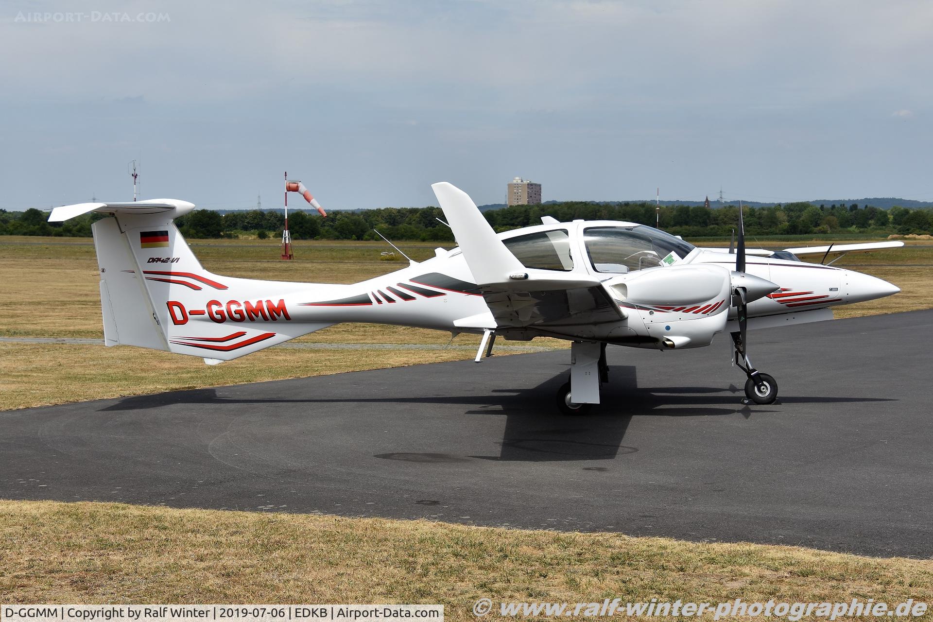 D-GGMM, Diamond DA-42 Twin Star C/N 42.034, Diamond Aircraft DA-42 Twin Star - Private - 42034 - D-GGMM - 06.07.2019 - EDKB