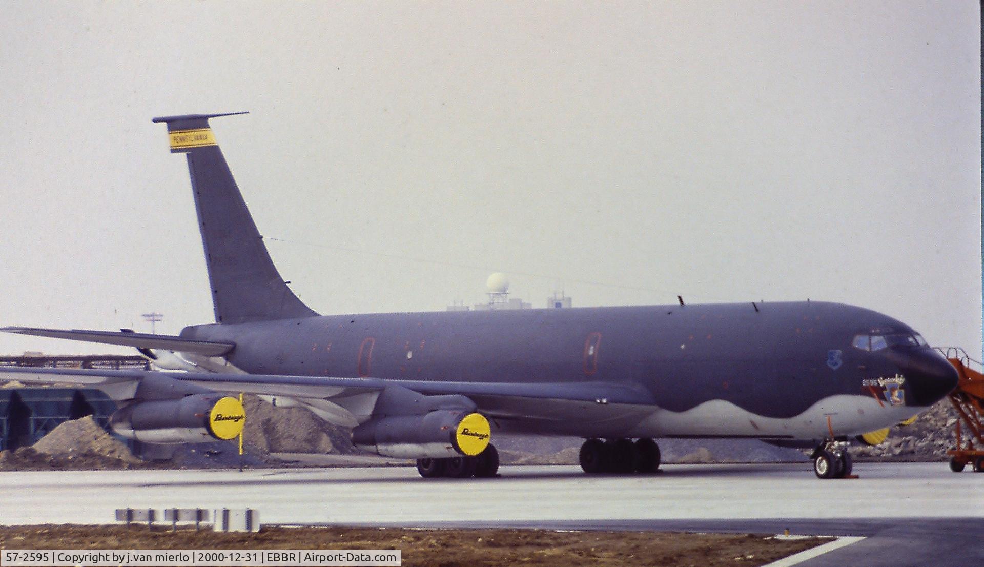 57-2595, 1957 Boeing KC-135E-BN Stratotanker C/N 17727, Scan from slide