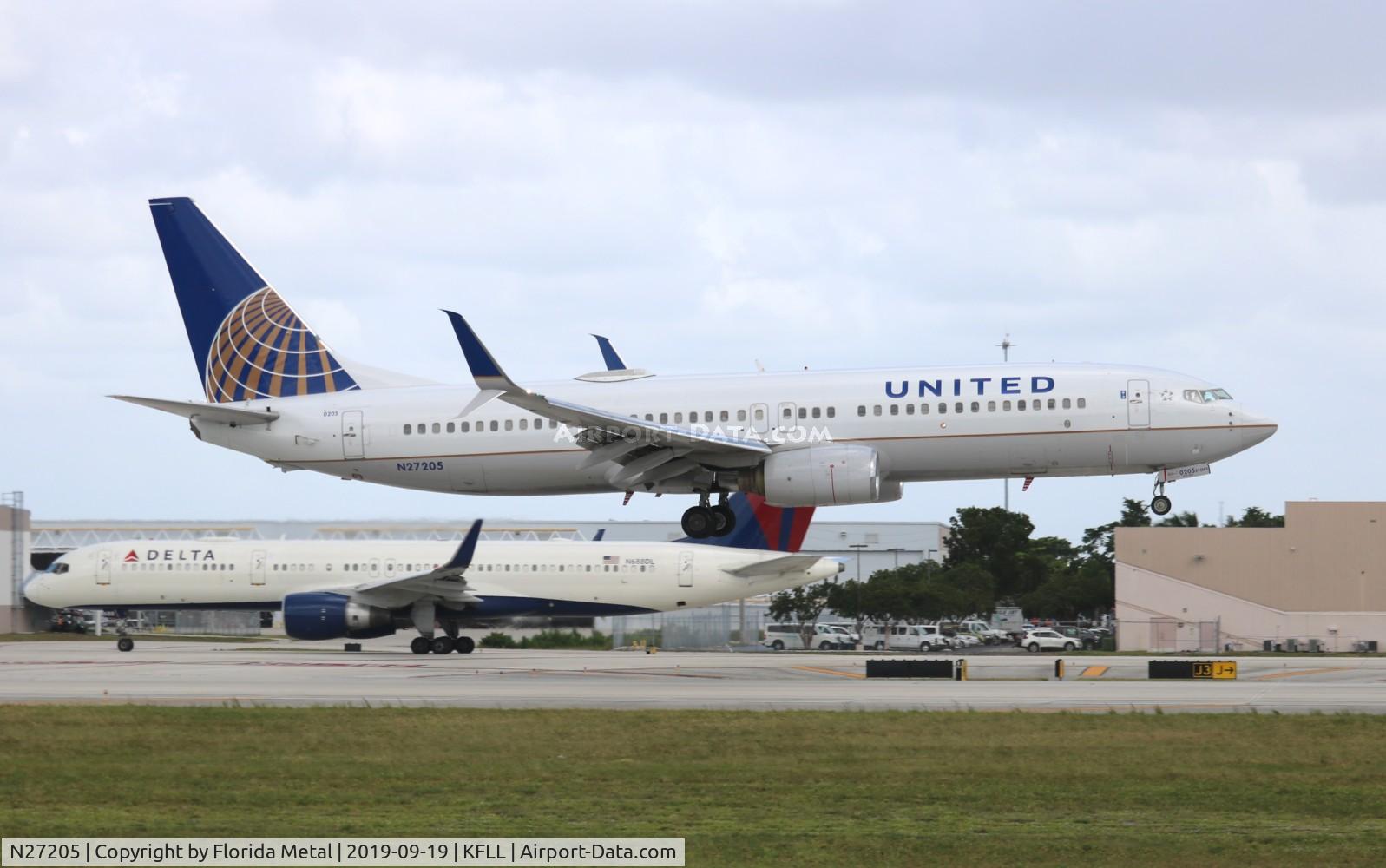 N27205, 2000 Boeing 737-824 C/N 30577, United 737-824