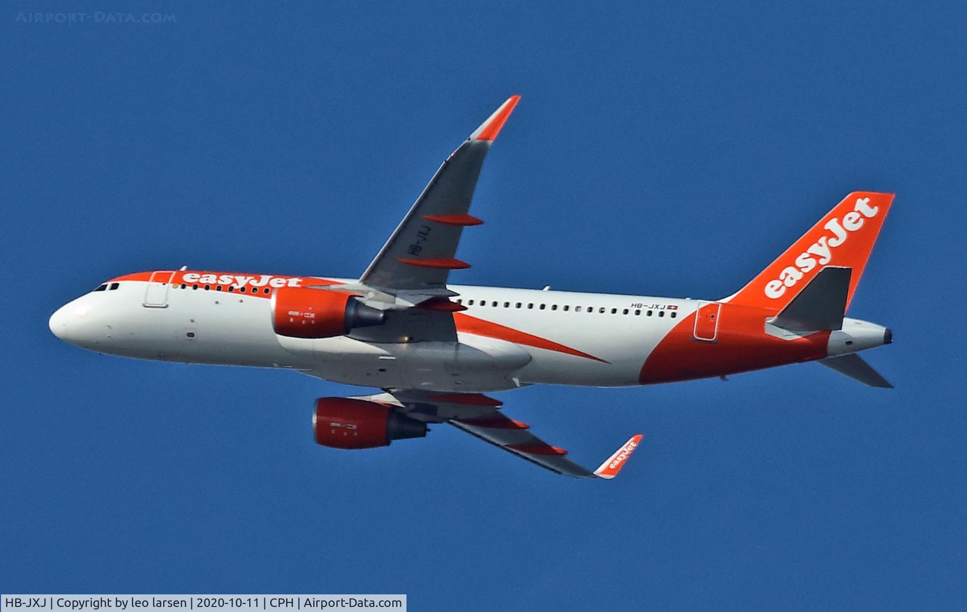 HB-JXJ, 2017 Airbus A320-214 C/N 7772, Copenhagen 11.10.2020