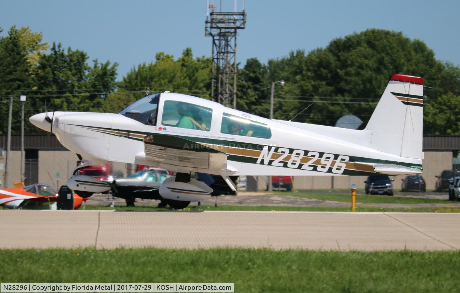 N28296, 1977 Grumman American AA-5B Tiger C/N AA5B0534, AA-5B