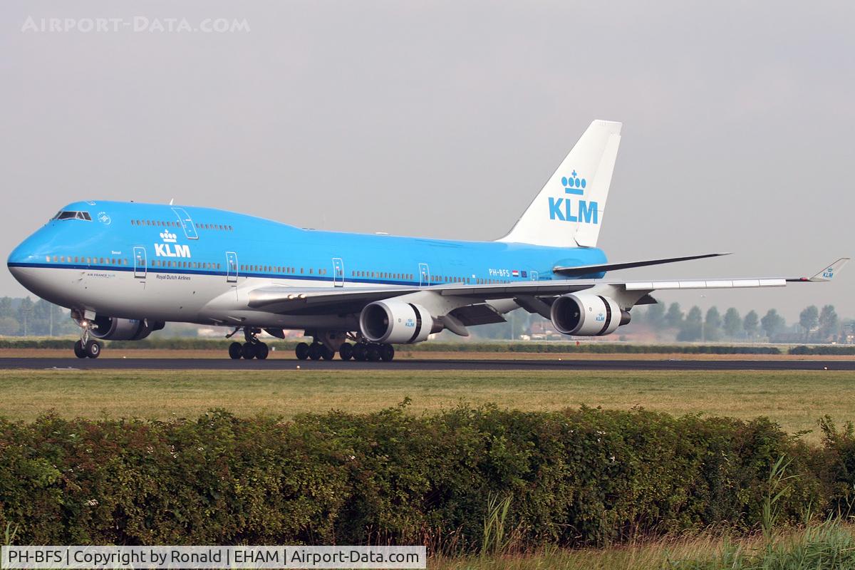 PH-BFS, 1996 Boeing 747-406BC C/N 28195, at eham