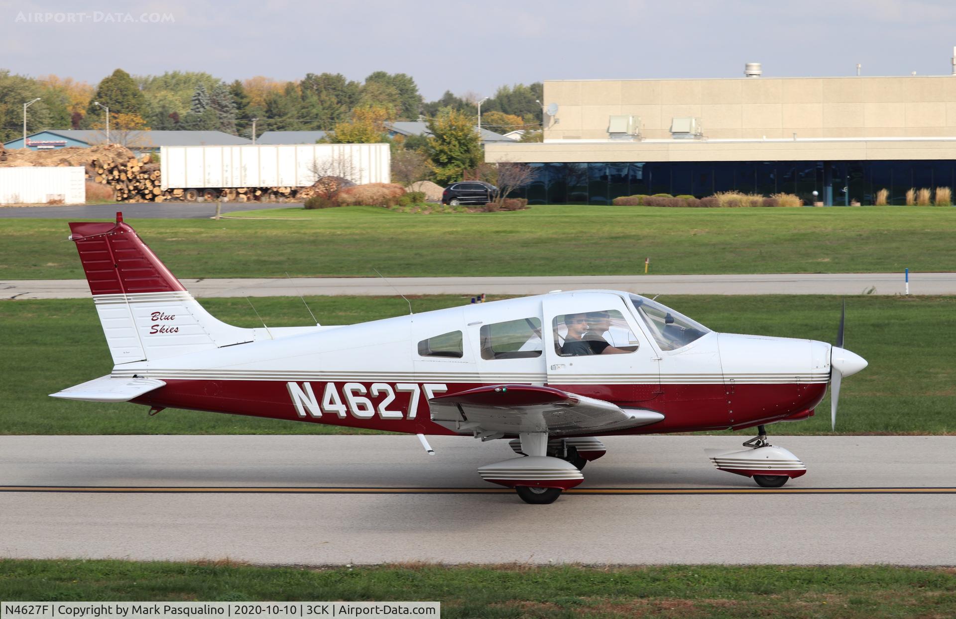 N4627F, 1976 Piper PA-28-151 C/N 28-7715057, Piper PA-28-151