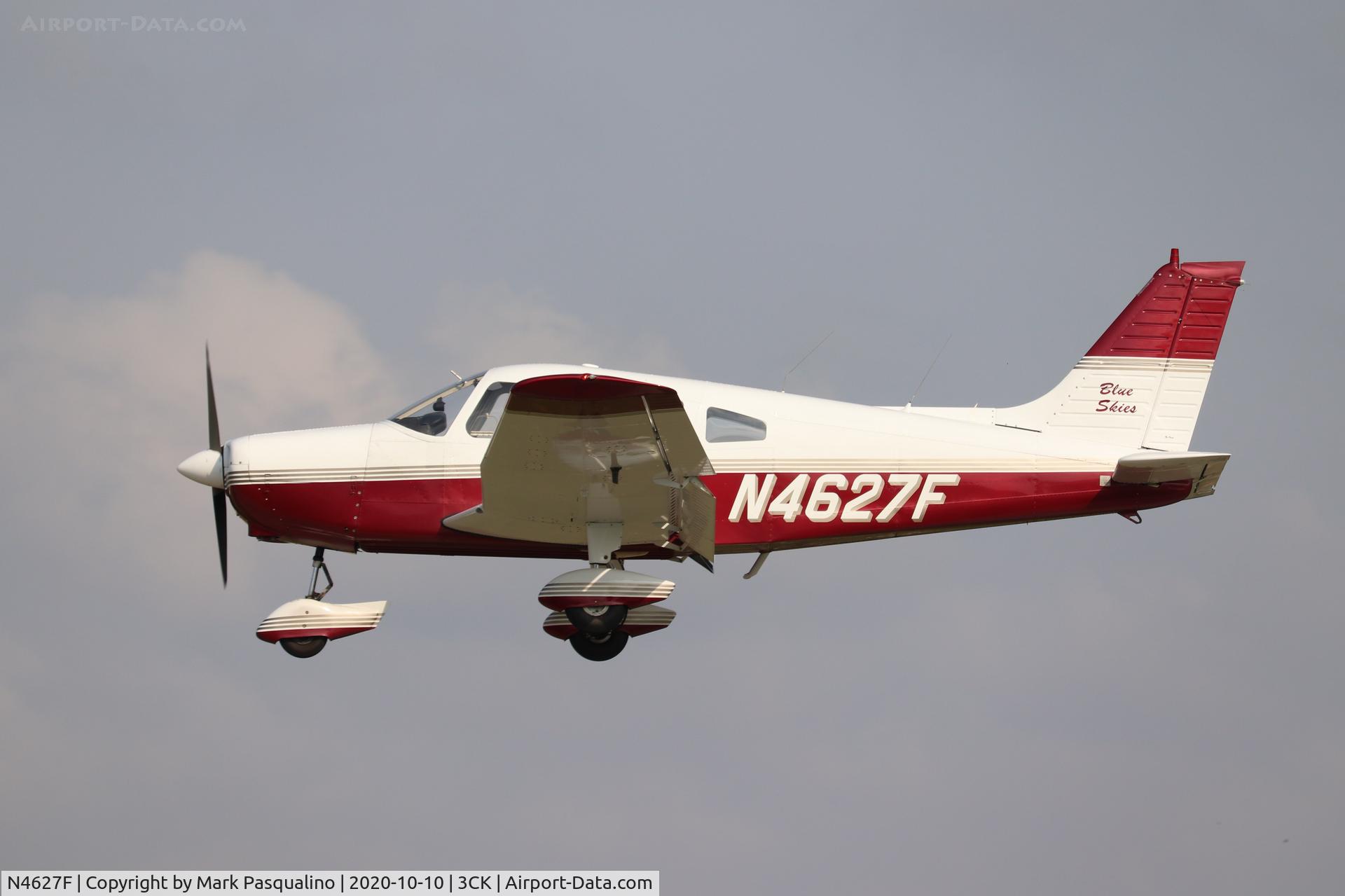 N4627F, 1976 Piper PA-28-151 C/N 28-7715057, Piper PA-28-151