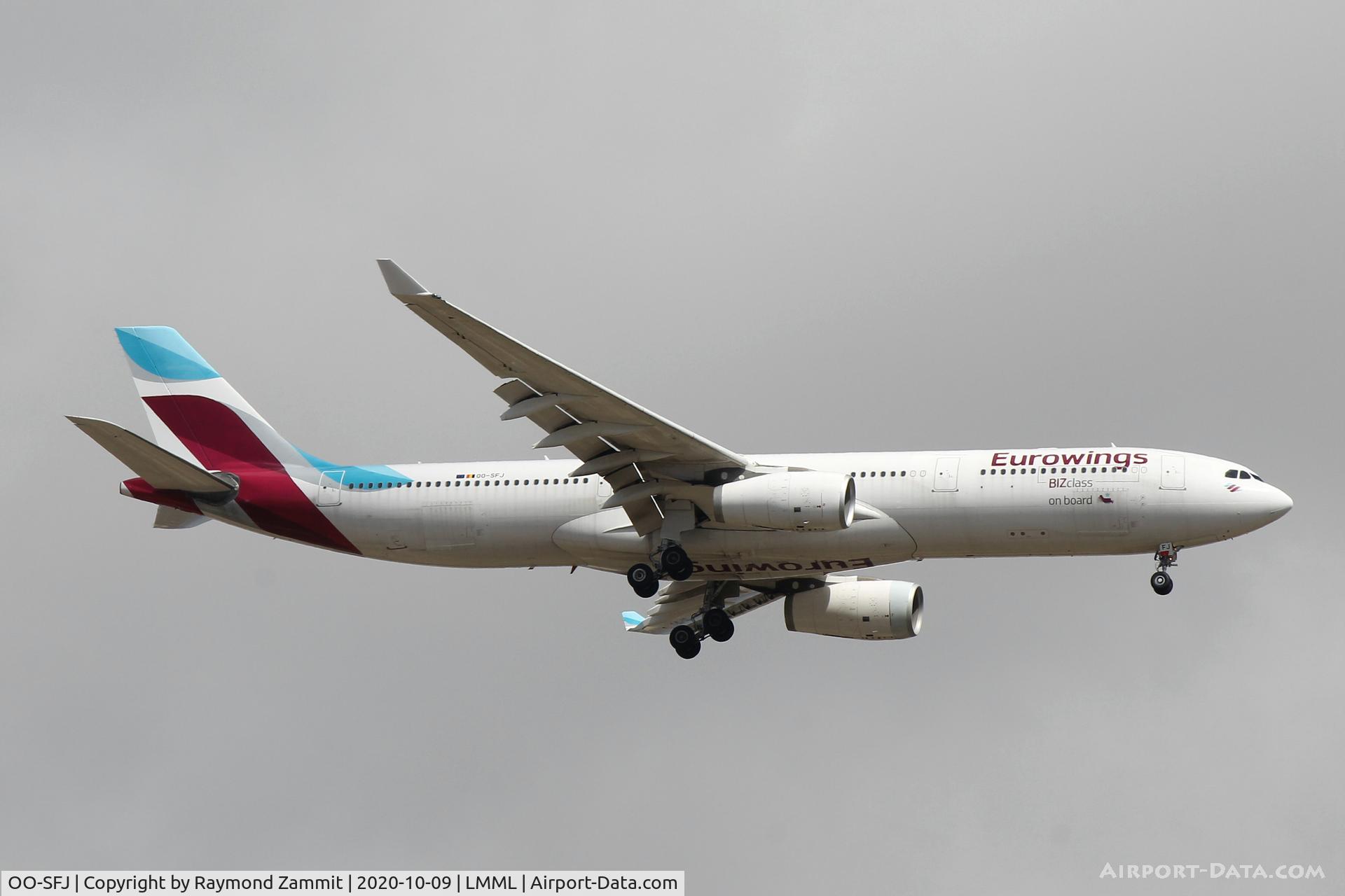 OO-SFJ, 2005 Airbus A330-343X C/N 701, A330 OO-SFJ Eurowings