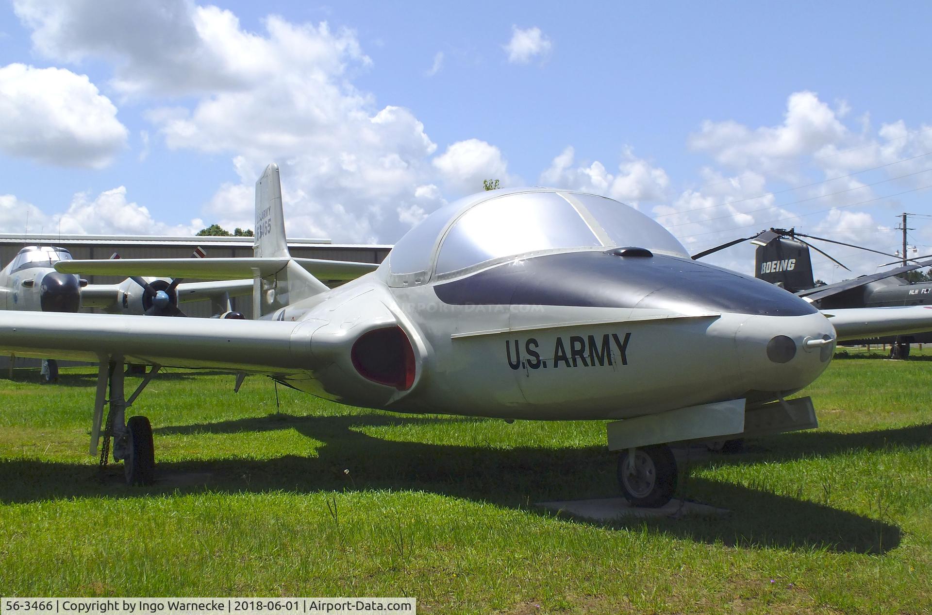 56-3466, 1956 Cessna T-37B-CE Tweety Bird C/N 40038, Cessna T-37B-CE at the US Army Aviation Museum, Ft. Rucker AL