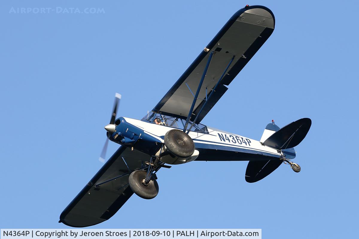 N4364P, 1960 Piper PA-18-150 Super Cub C/N 18-7444, PALH