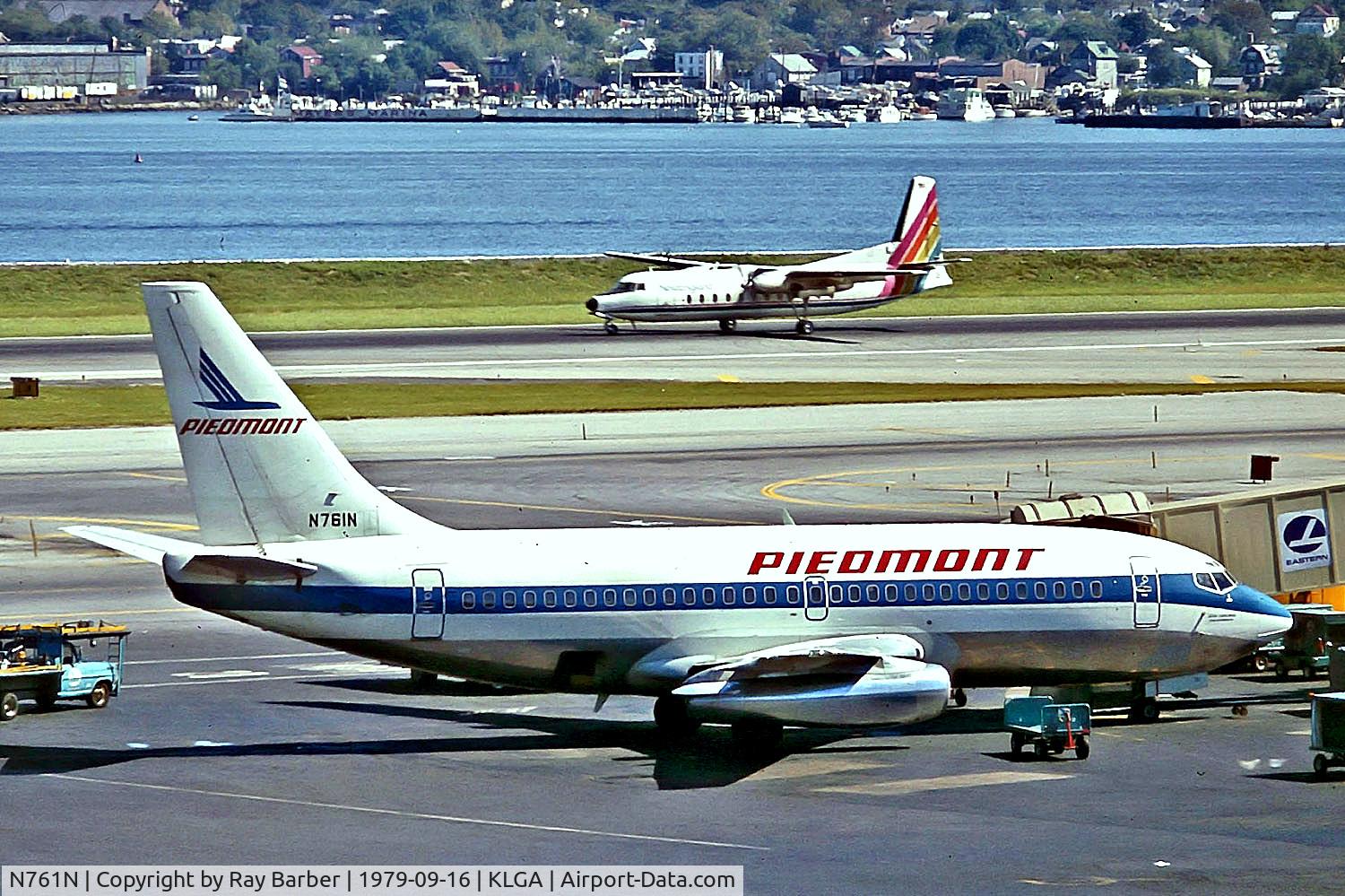 N761N, 1978 Boeing 737-201 C/N 21665, N761N   Boeing 737-201 [21665] (Piedmont Airlines) New York-La Guardia~N 16/09/1979