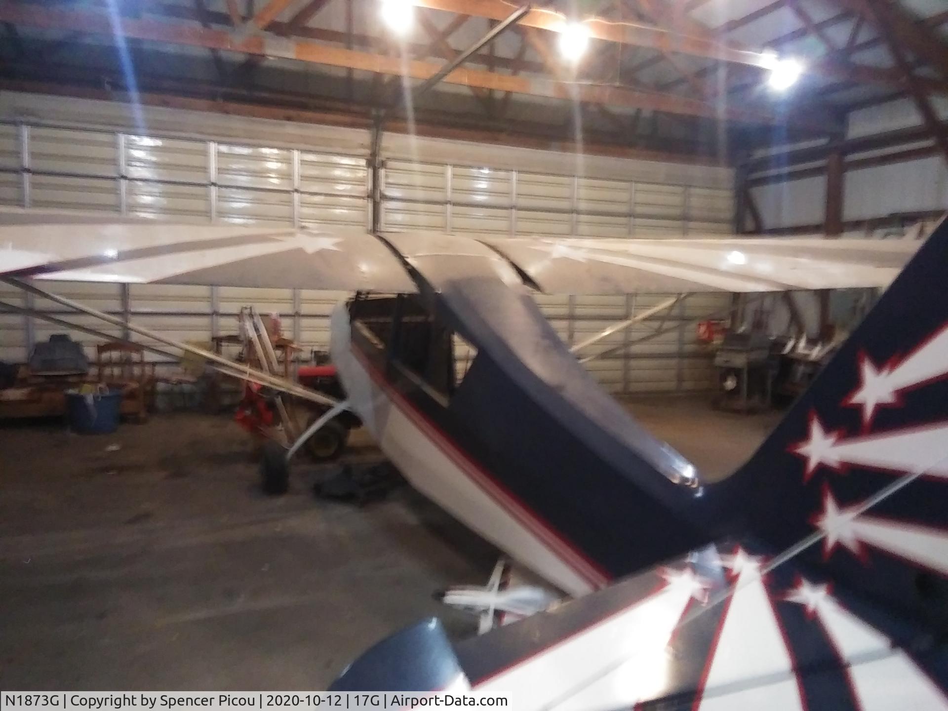 N1873G, 1968 Champion 7ECA Citabria C/N 583, Not finished but we are still working on it.