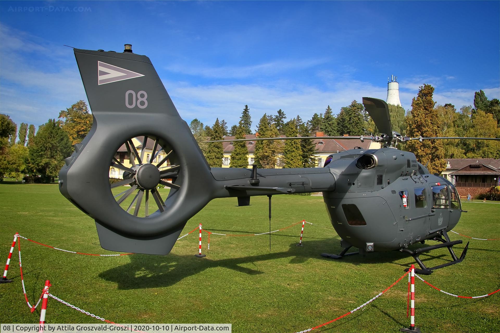 08, 2019 Airbus Helicopters H-145 (BK-117D-2) C/N 20303, Balatonkenese Hungarian Armed Forces Recreation, Training and Conference Center