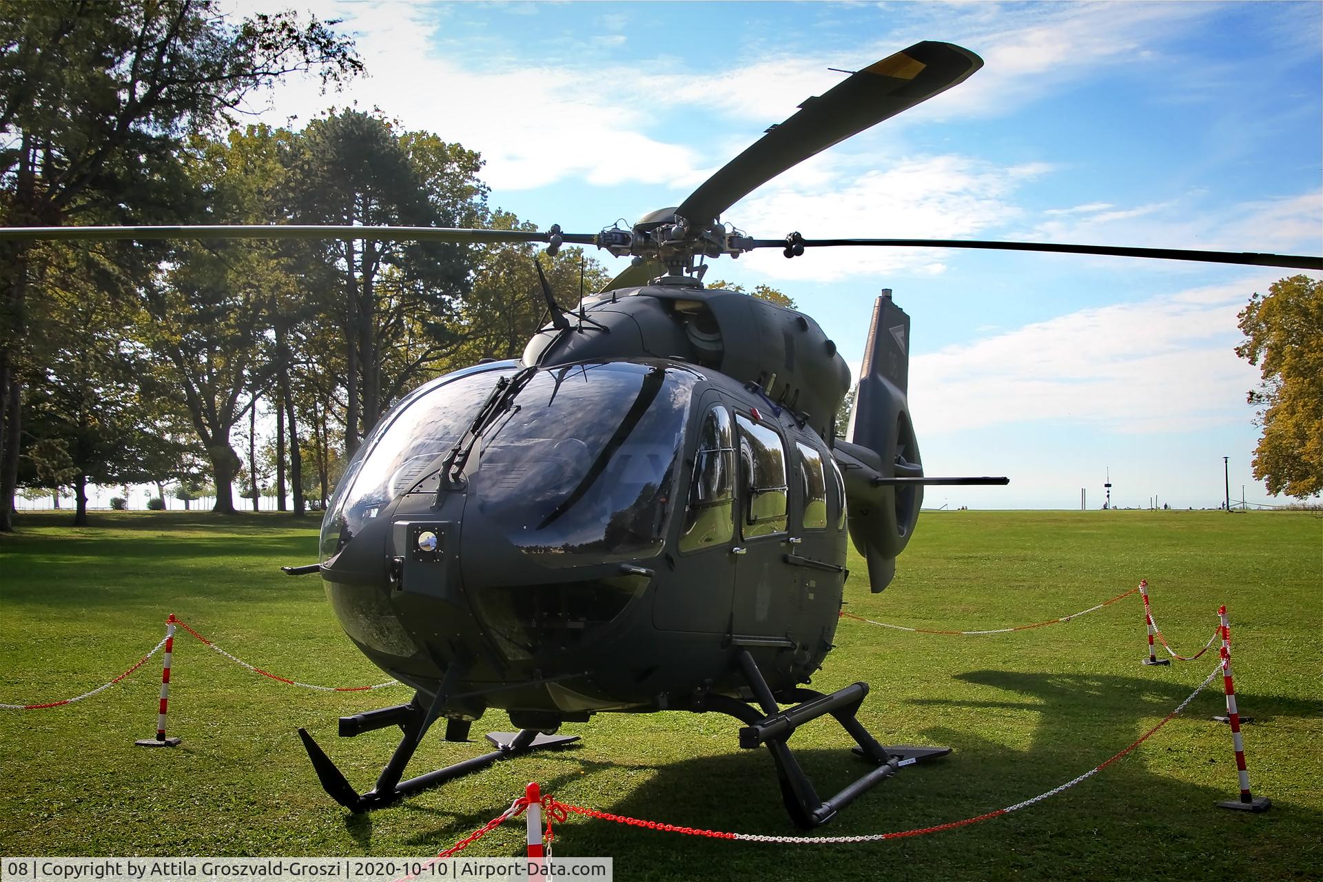 08, 2019 Airbus Helicopters H-145 (BK-117D-2) C/N 20303, Balatonkenese Hungarian Armed Forces Recreation, Training and Conference Center