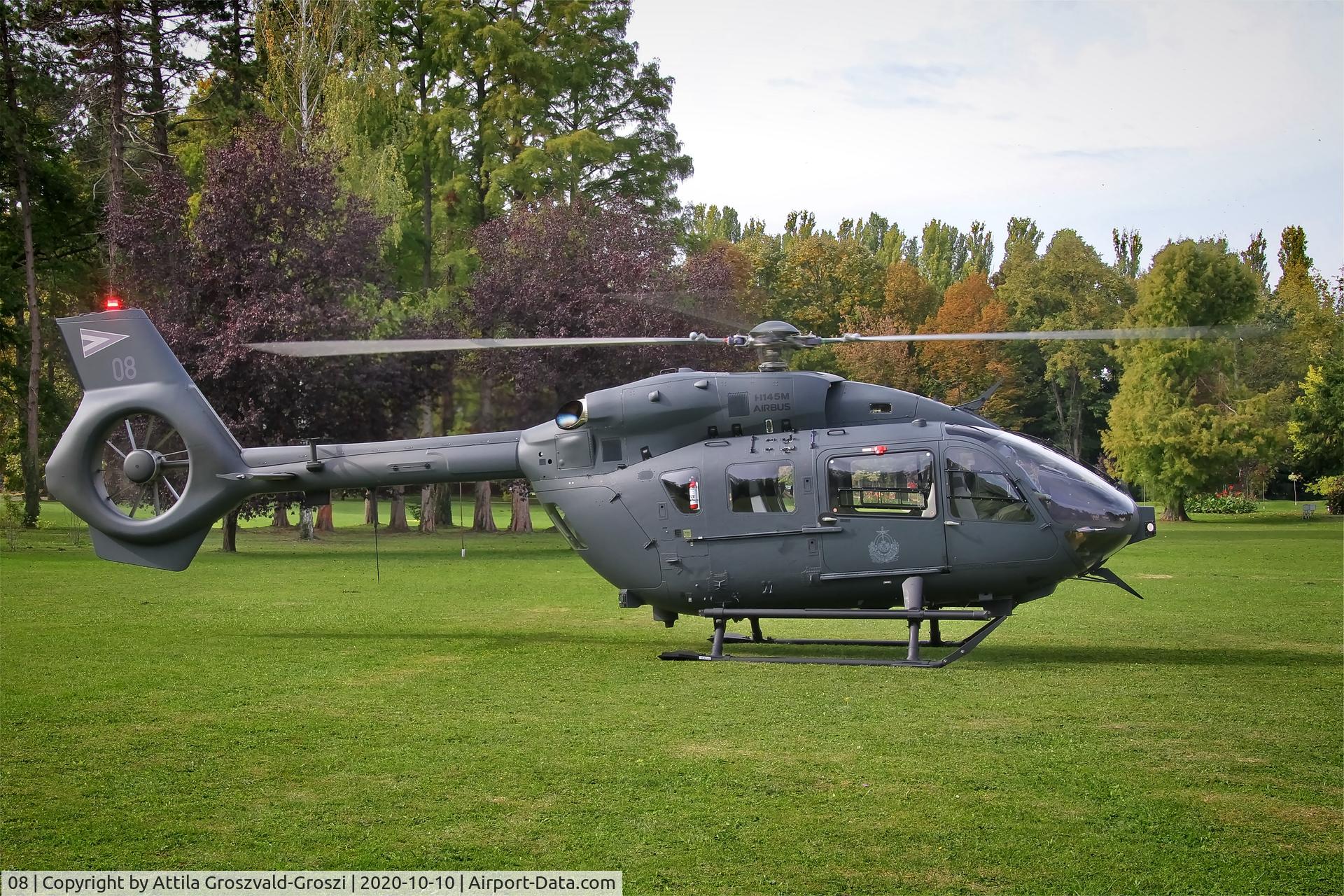 08, 2019 Airbus Helicopters H-145 (BK-117D-2) C/N 20303, Balatonkenese Hungarian Armed Forces Recreation, Training and Conference Center