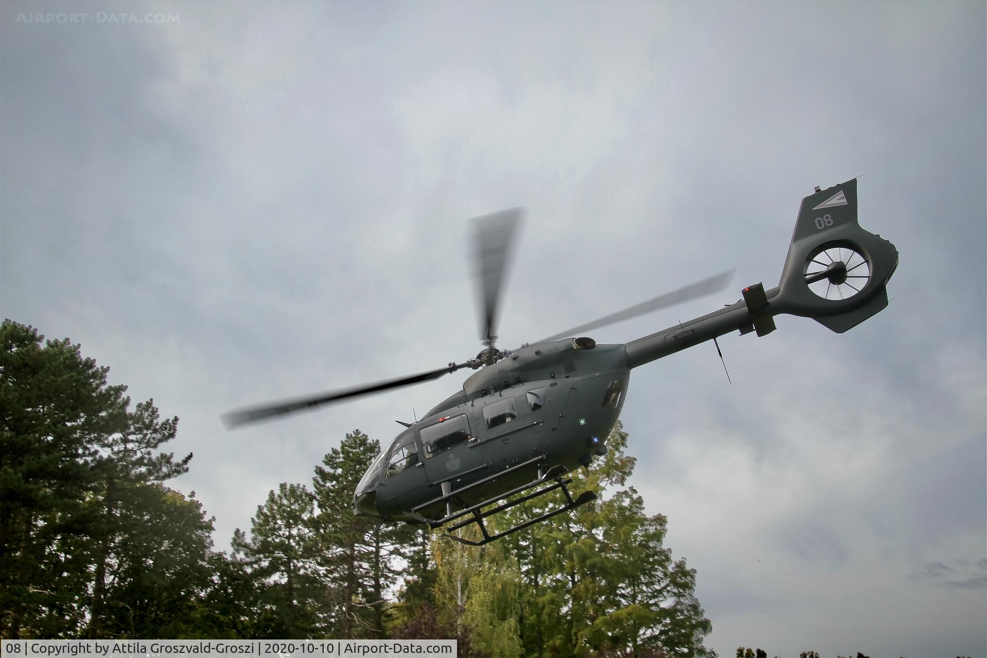 08, 2019 Airbus Helicopters H-145 (BK-117D-2) C/N 20303, Balatonkenese Hungarian Armed Forces Recreation, Training and Conference Center