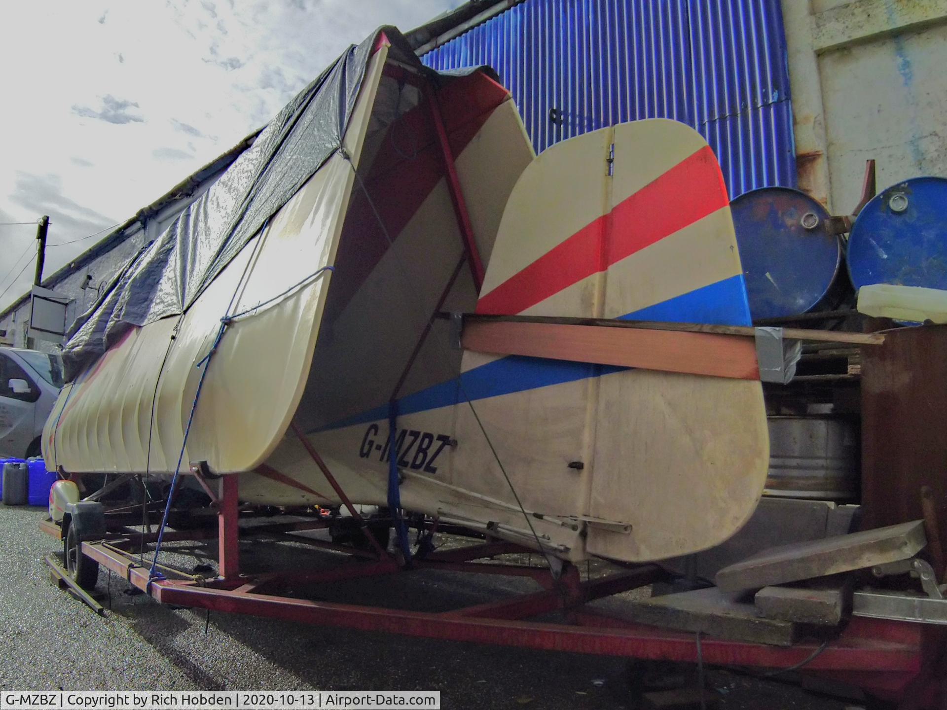 G-MZBZ, 1996 Quad City Challenger II UK C/N PFA 177-12928, Stored near Truro, Cornwall