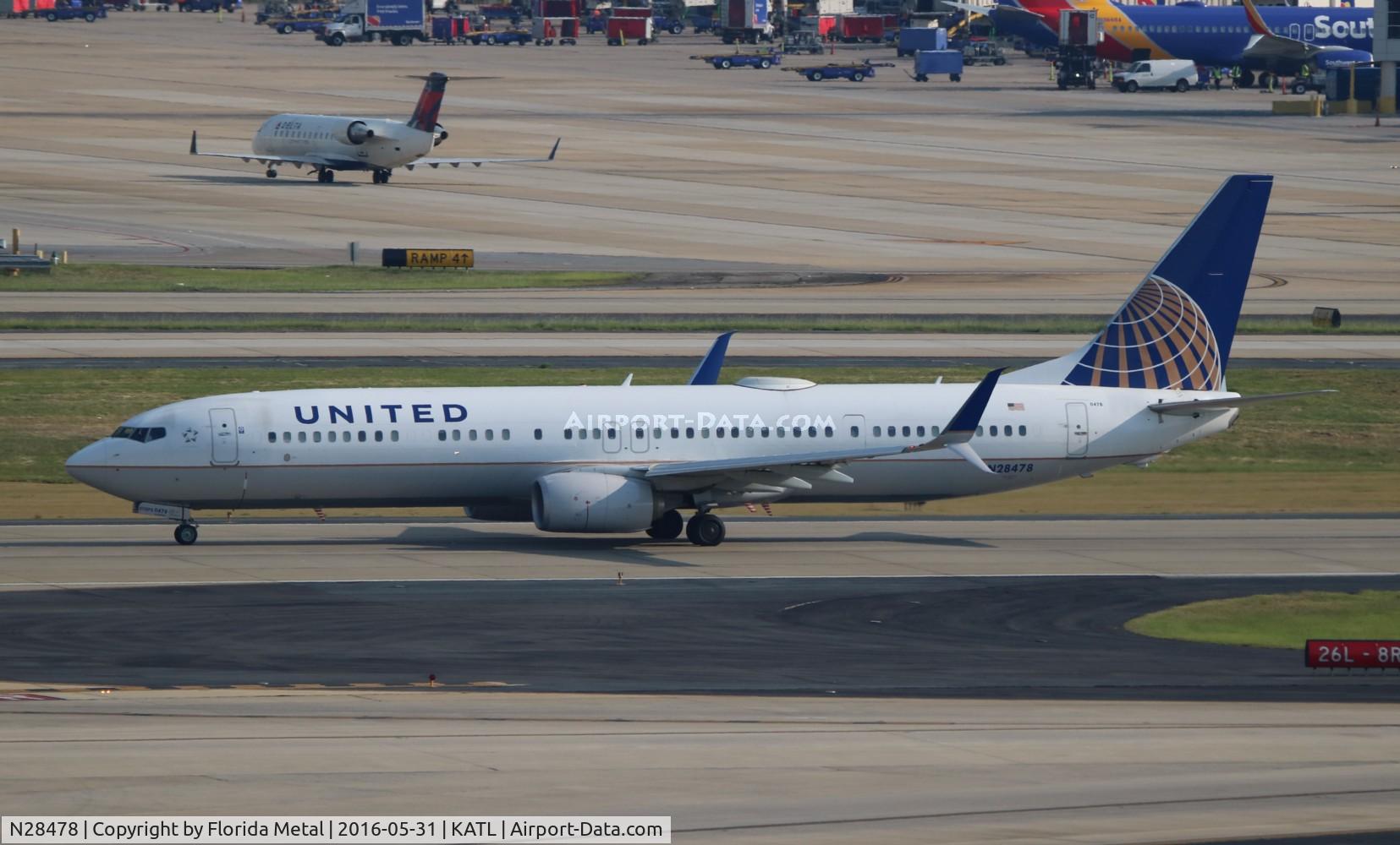 N28478, 2013 Boeing 737-924/ER C/N 31649, United 737-924