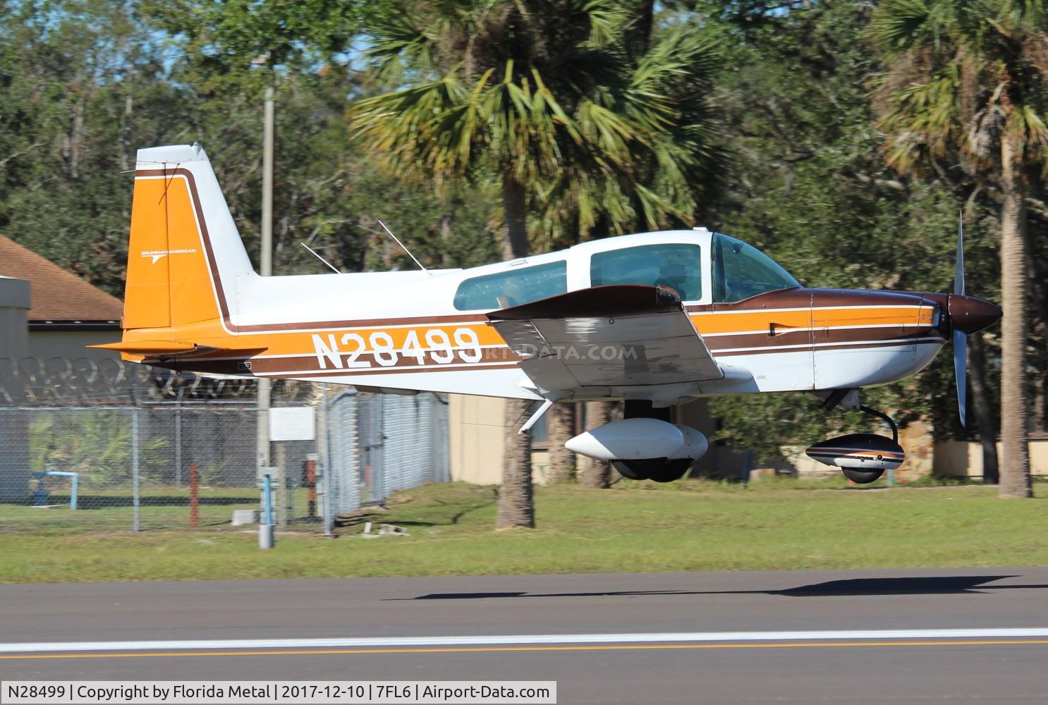 N28499, Grumman American AA-5B Tiger C/N AA5B0642, AA-5B