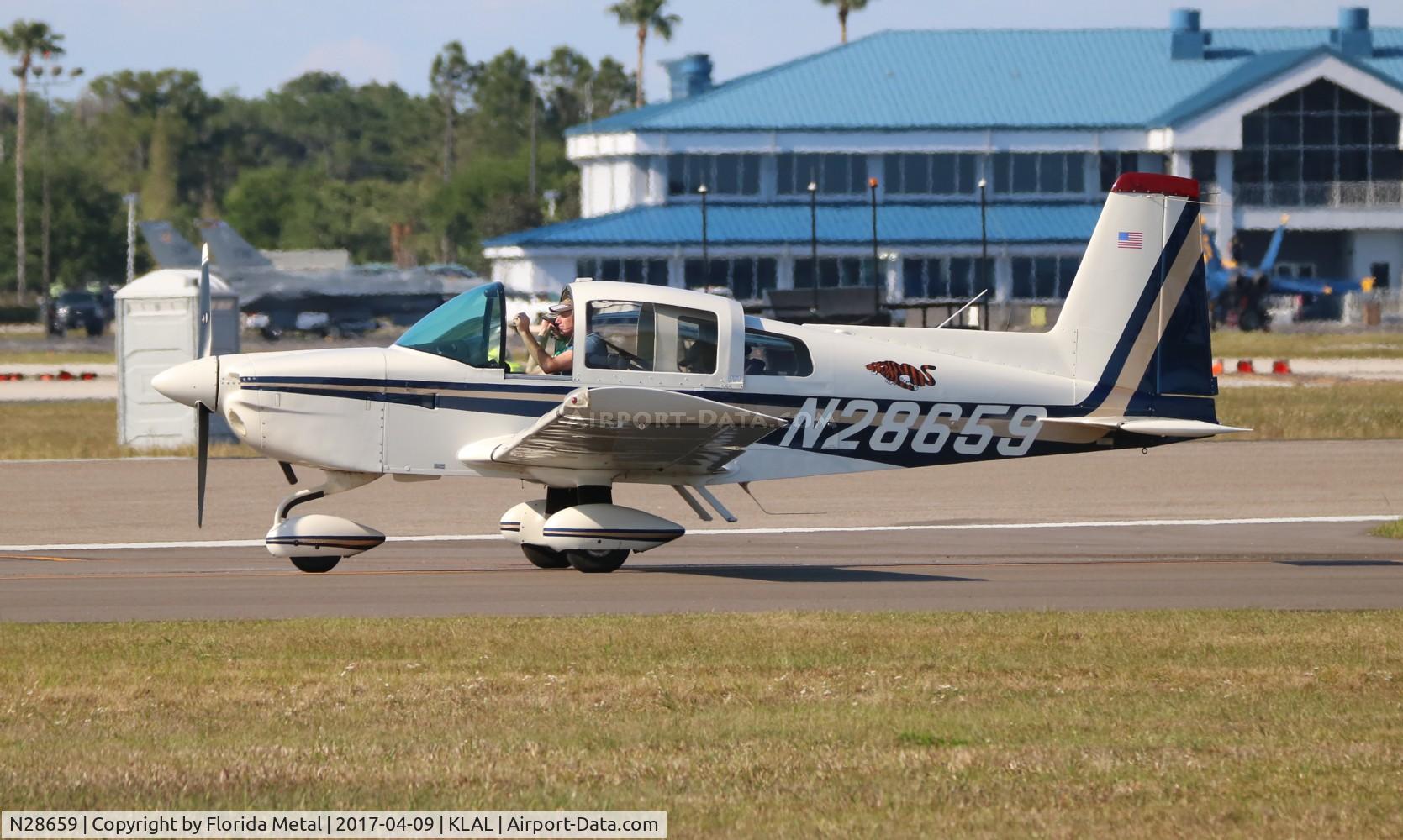 N28659, 1978 Grumman American AA-5B Tiger C/N AA5B0735, AA-5B