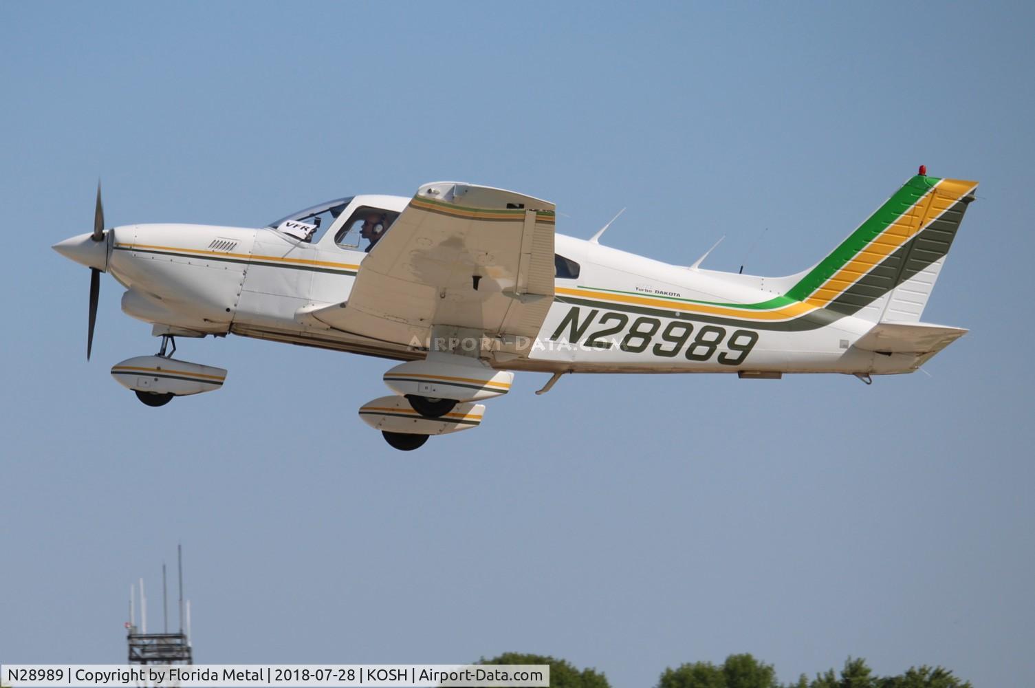N28989, 1979 Piper PA-28-201T Turbo Dakota C/N 28-7921030, PA-28-201T