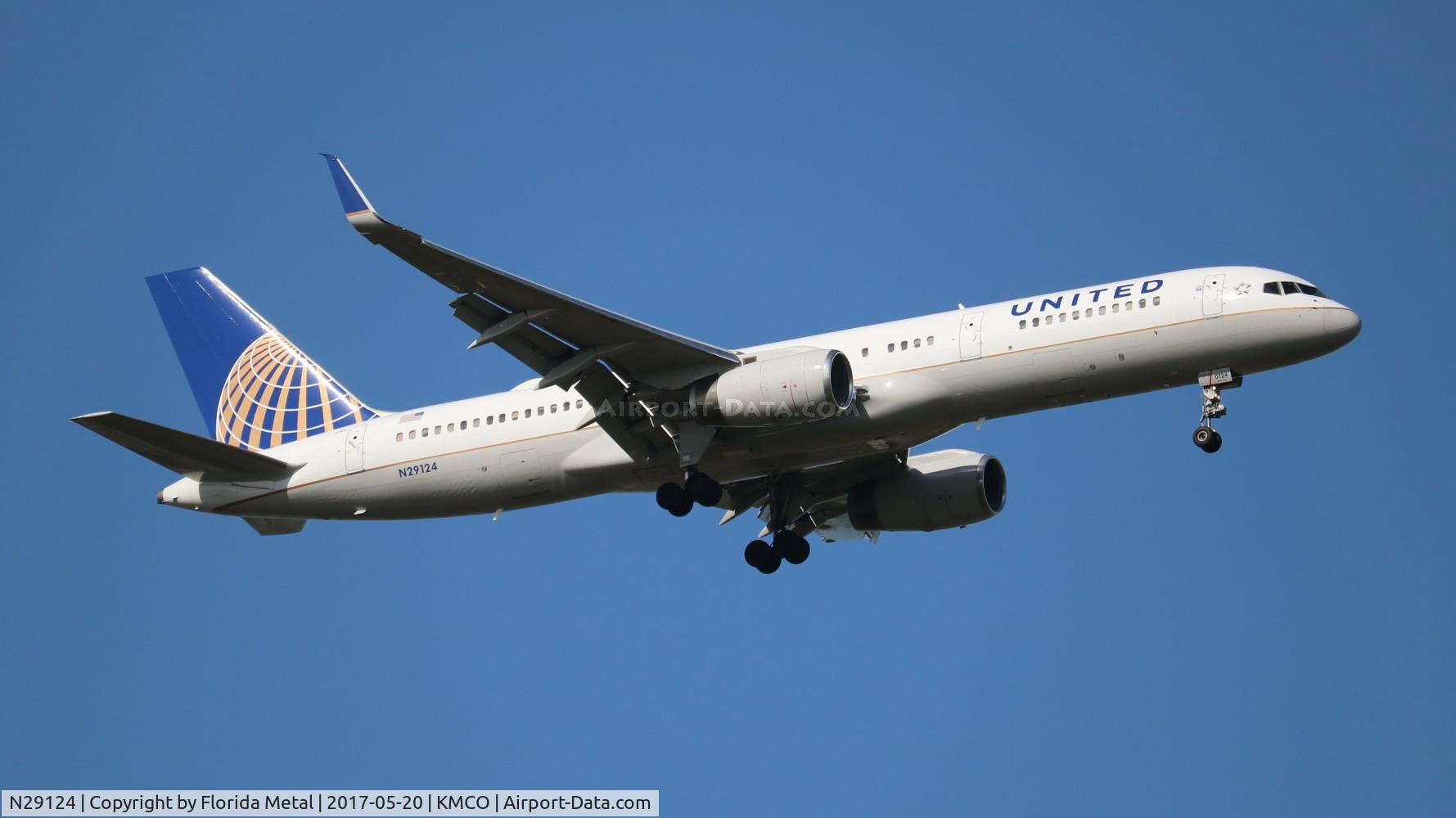 N29124, 1998 Boeing 757-224 C/N 27565, United 757-224