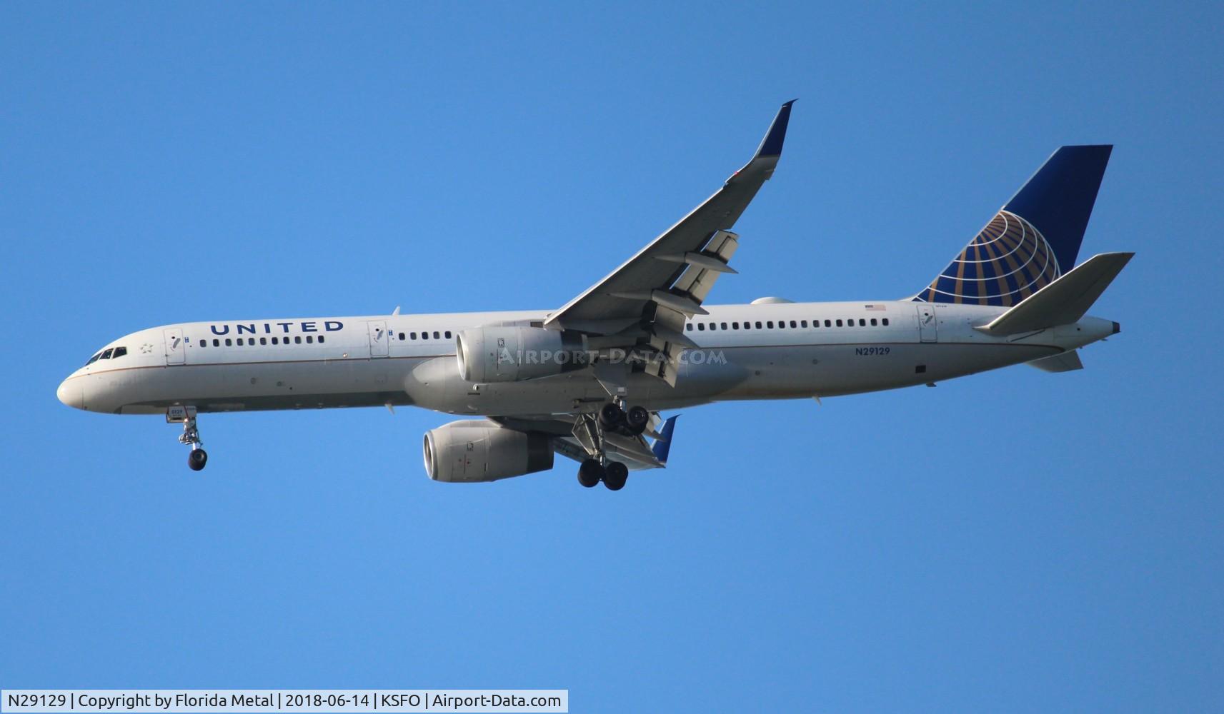 N29129, 1998 Boeing 757-224 C/N 28969, United 757-224