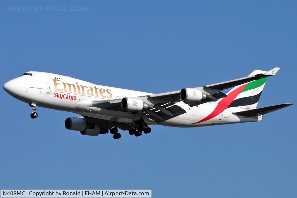 N408MC, 1998 Boeing 747-47UF C/N 29261, at spl