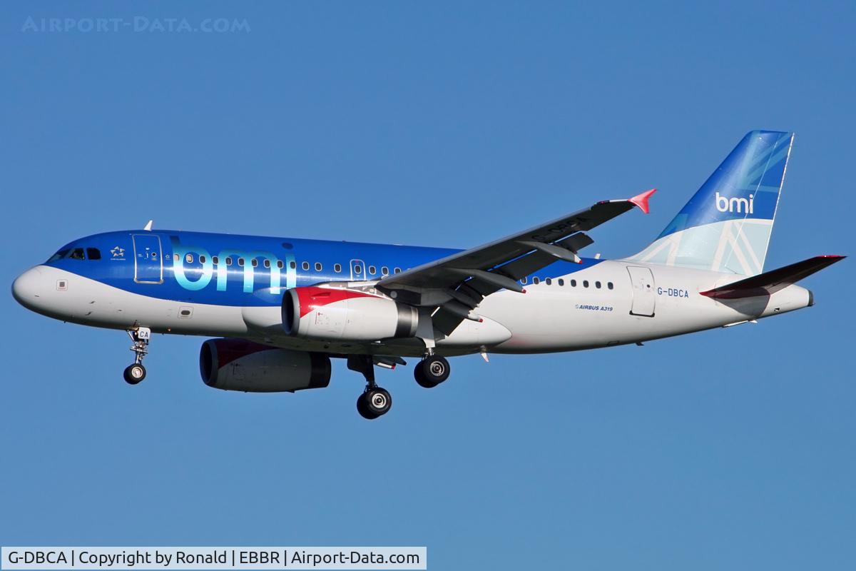 G-DBCA, 2004 Airbus A319-131 C/N 2098, at bru