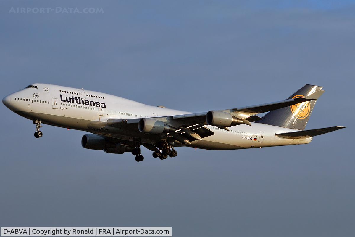 D-ABVA, 1989 Boeing 747-430 C/N 23816, at fra