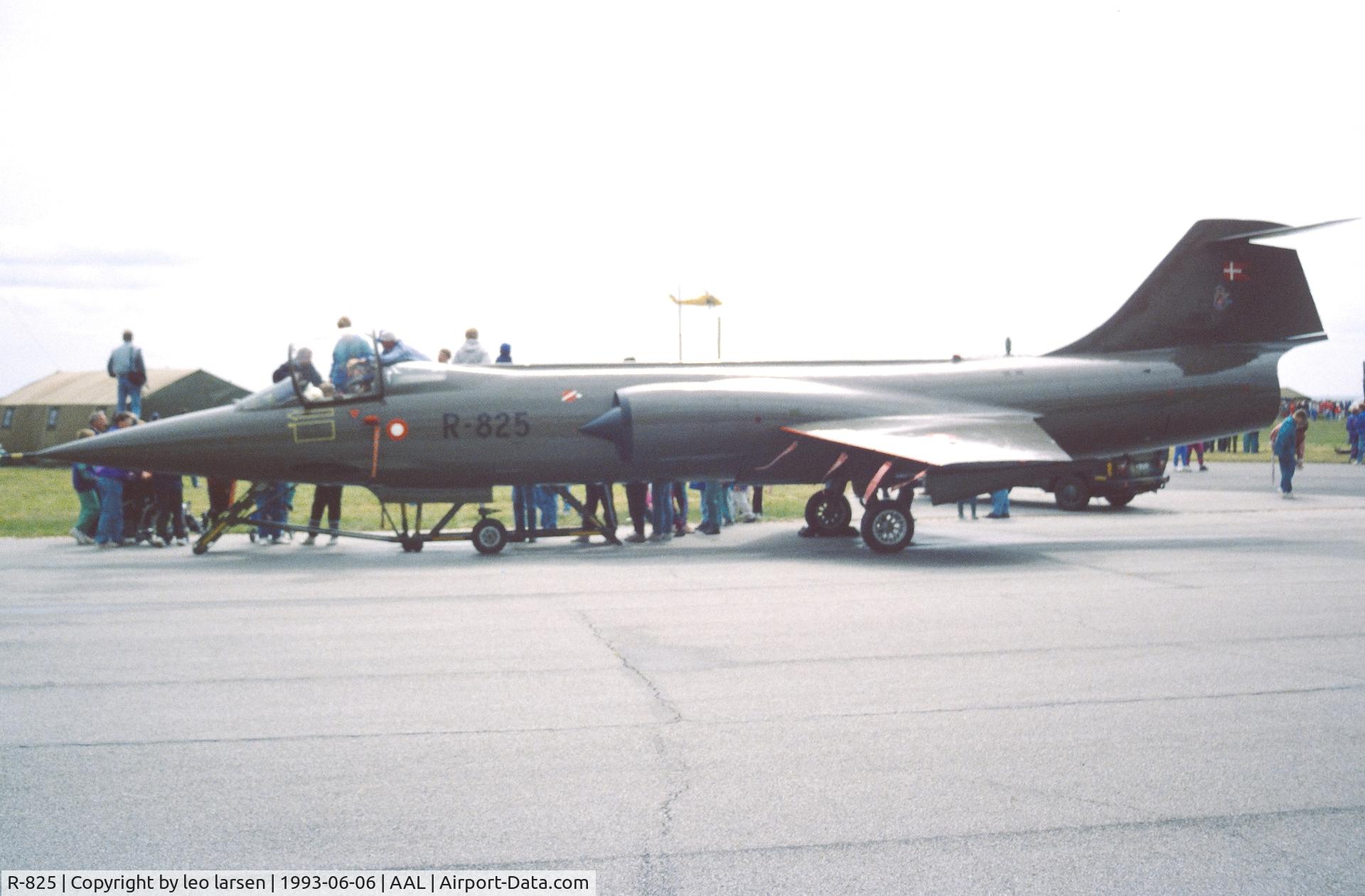 R-825, 1970 Canadair CF-104 Starfighter C/N 683A-1125, Aalborg 6.6.1993