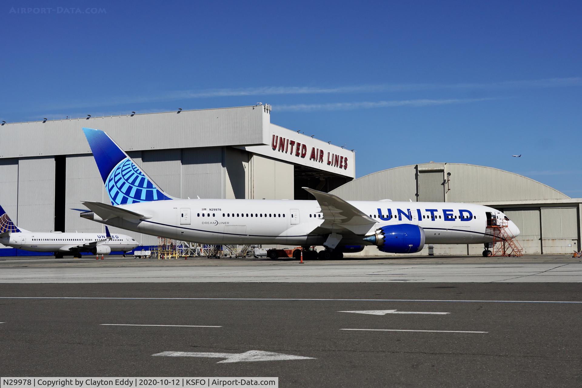 N29978, 2020 Boeing 787-9 Dreamliner Dreamliner C/N 66137, SFO 2020.