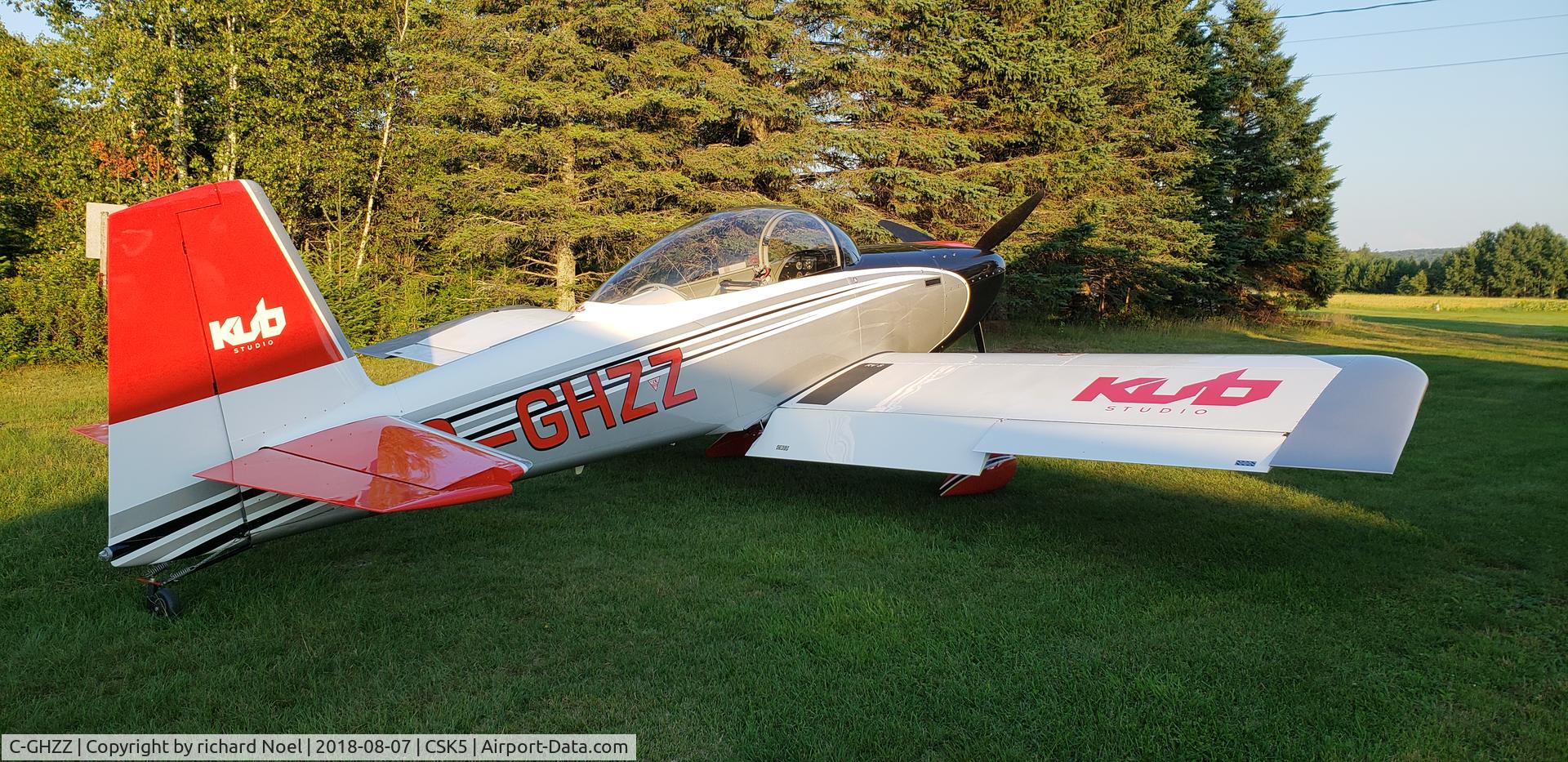 C-GHZZ, 2014 Vans RV-8 C/N 83097, Picture taken by owner at CSK5