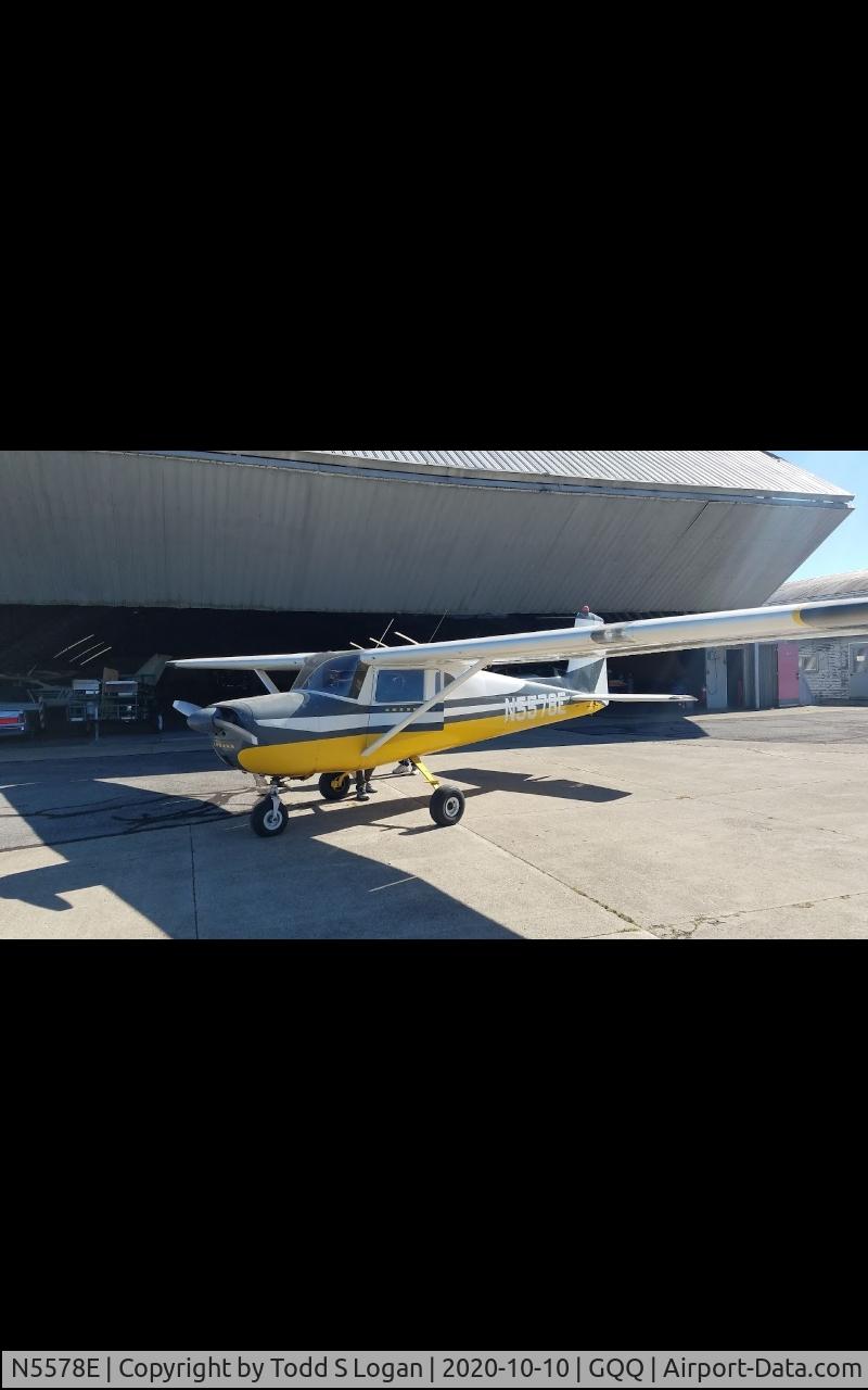 N5578E, 1958 Cessna 150 C/N 17078, Great flying AC. Located in Galion, Ohio.  Grahm Aviation