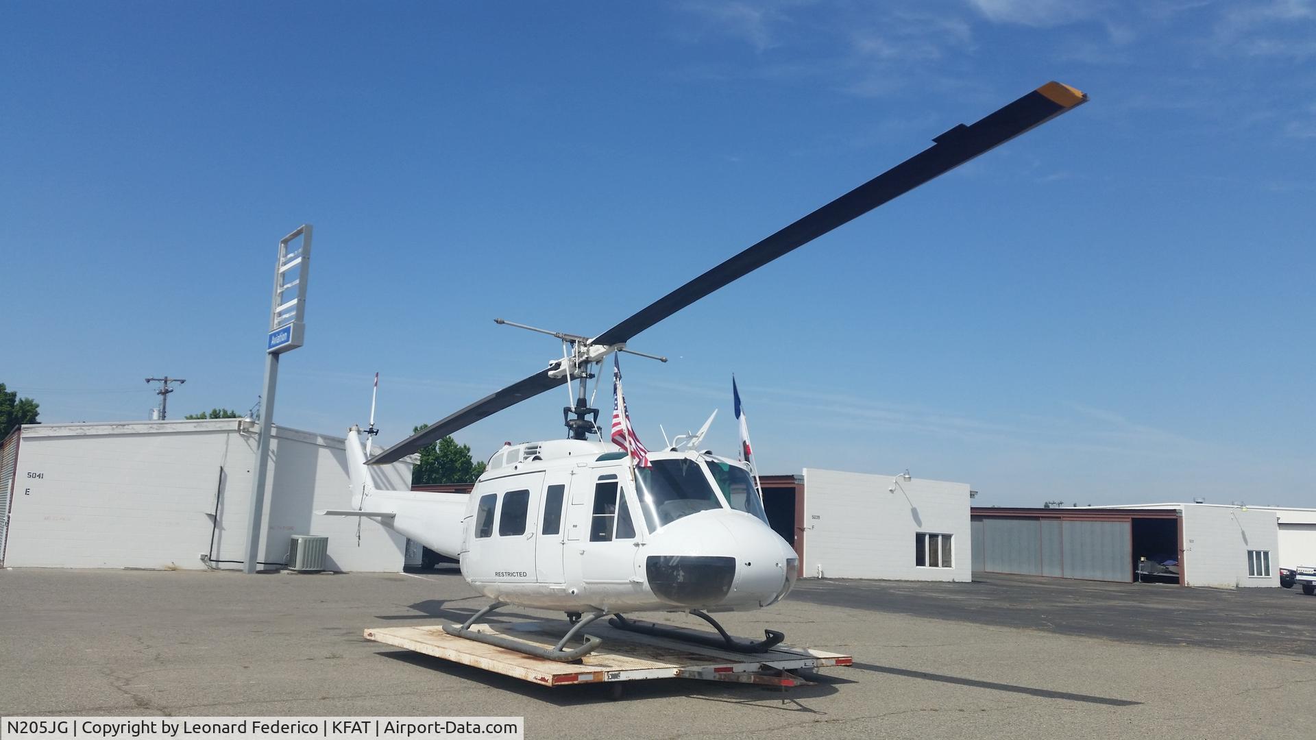 N205JG, 1967 Bell UH-1H Iroquois C/N 9884, New paint scheme