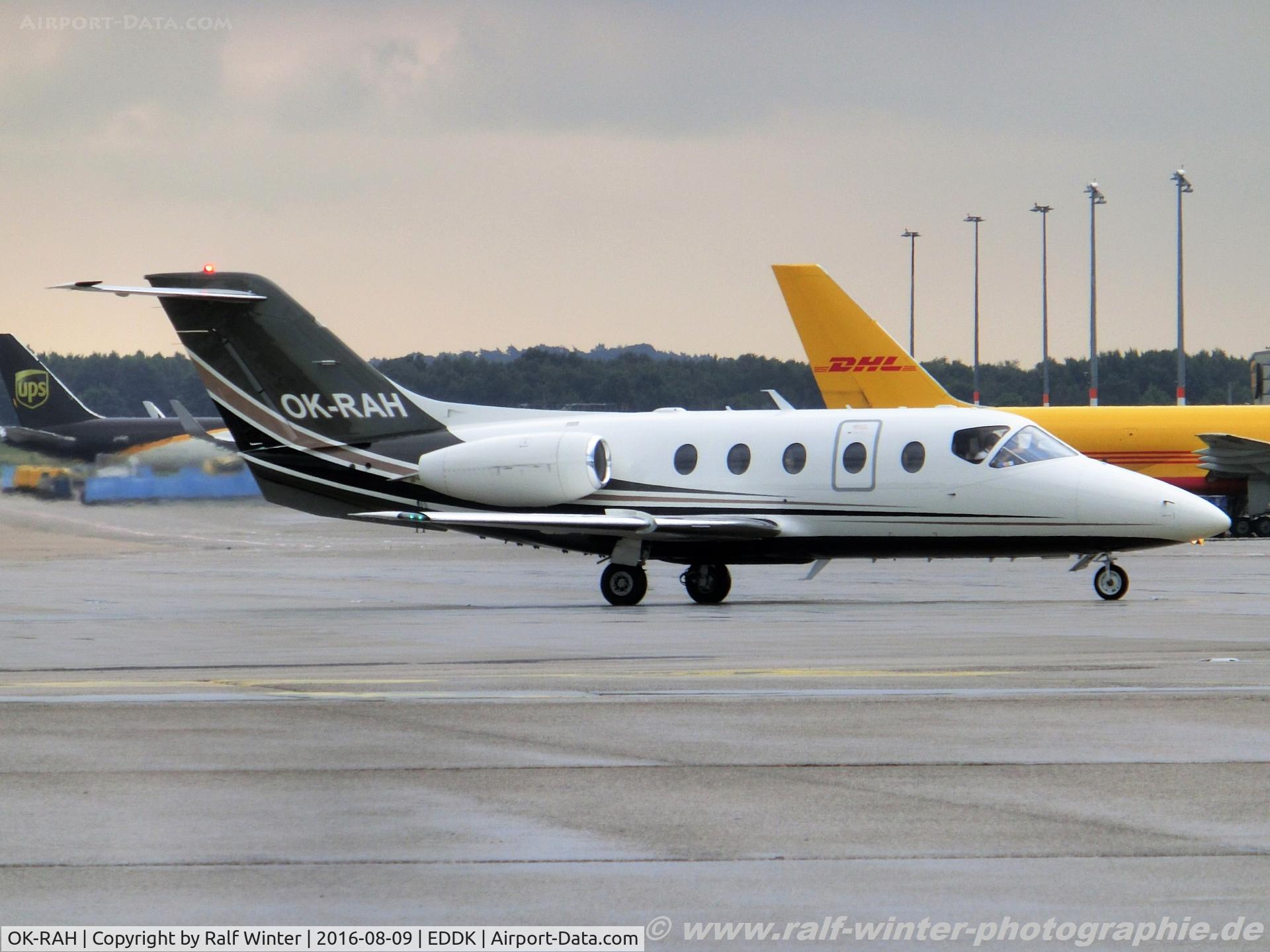 OK-RAH, 2006 Raytheon Hawker 400XP C/N RK-413, Ryatheon Aircraft 400A Beechjet 400XP - TIE Air Hadida - RK-413 - OK-RAH - 09.08.2016 - CGN