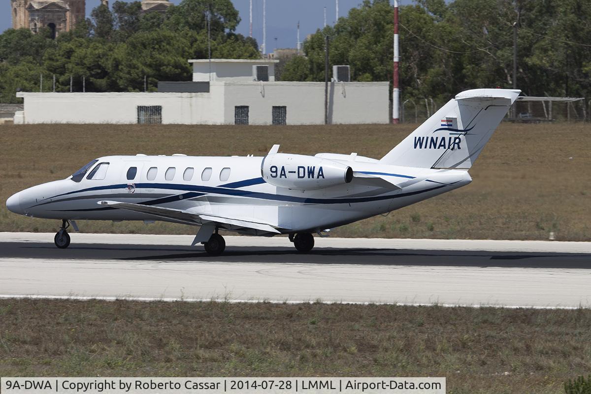 9A-DWA, 2008 Cessna 525A CitationJet CJ2+ C/N 525A-0412, Runway 31