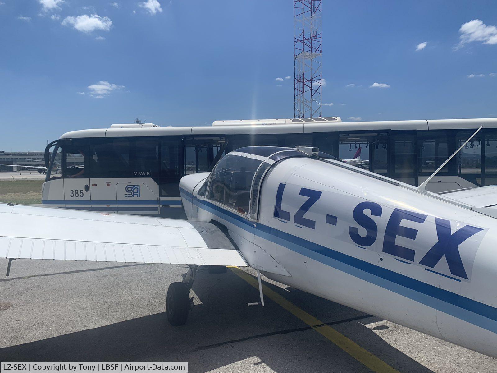 LZ-SEX, 1979 Socata Rallye 110 ST C/N 3253, Sofia airport, 2020