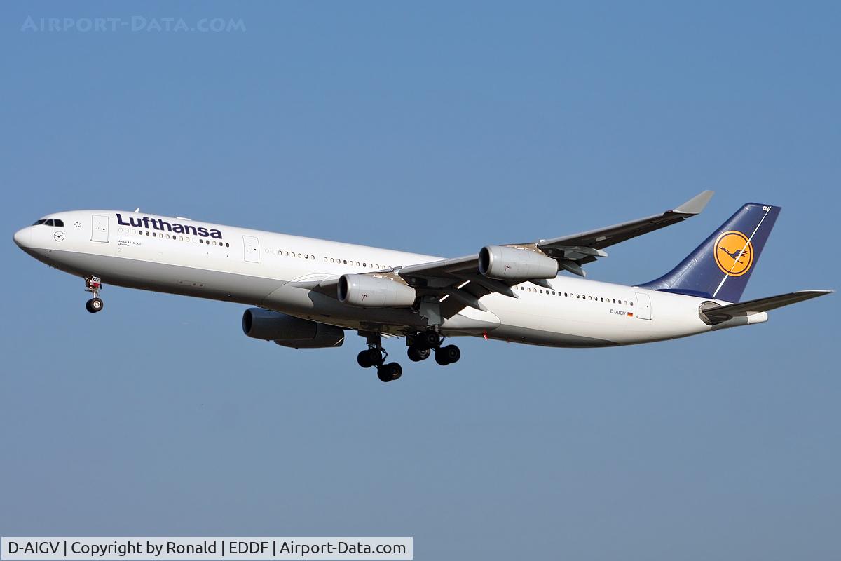 D-AIGV, 2000 Airbus A340-313X C/N 325, at fra