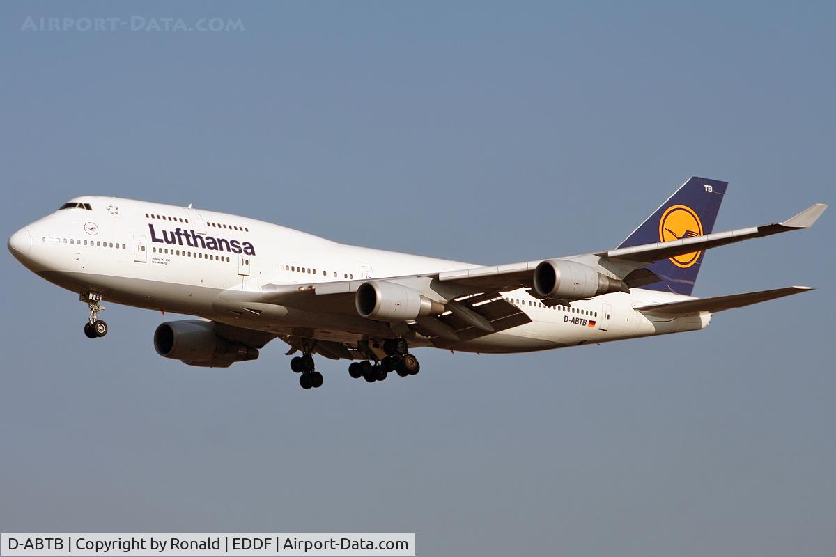 D-ABTB, 1989 Boeing 747-430M C/N 24286, at fra
