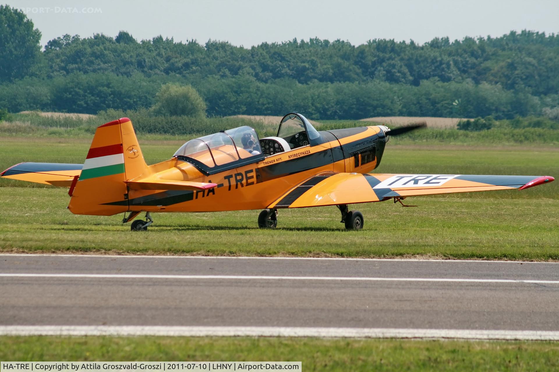 HA-TRE, Zlin Z-326 Trener Master C/N 918, LHNY - Nyíregyháza Airport, Hungary