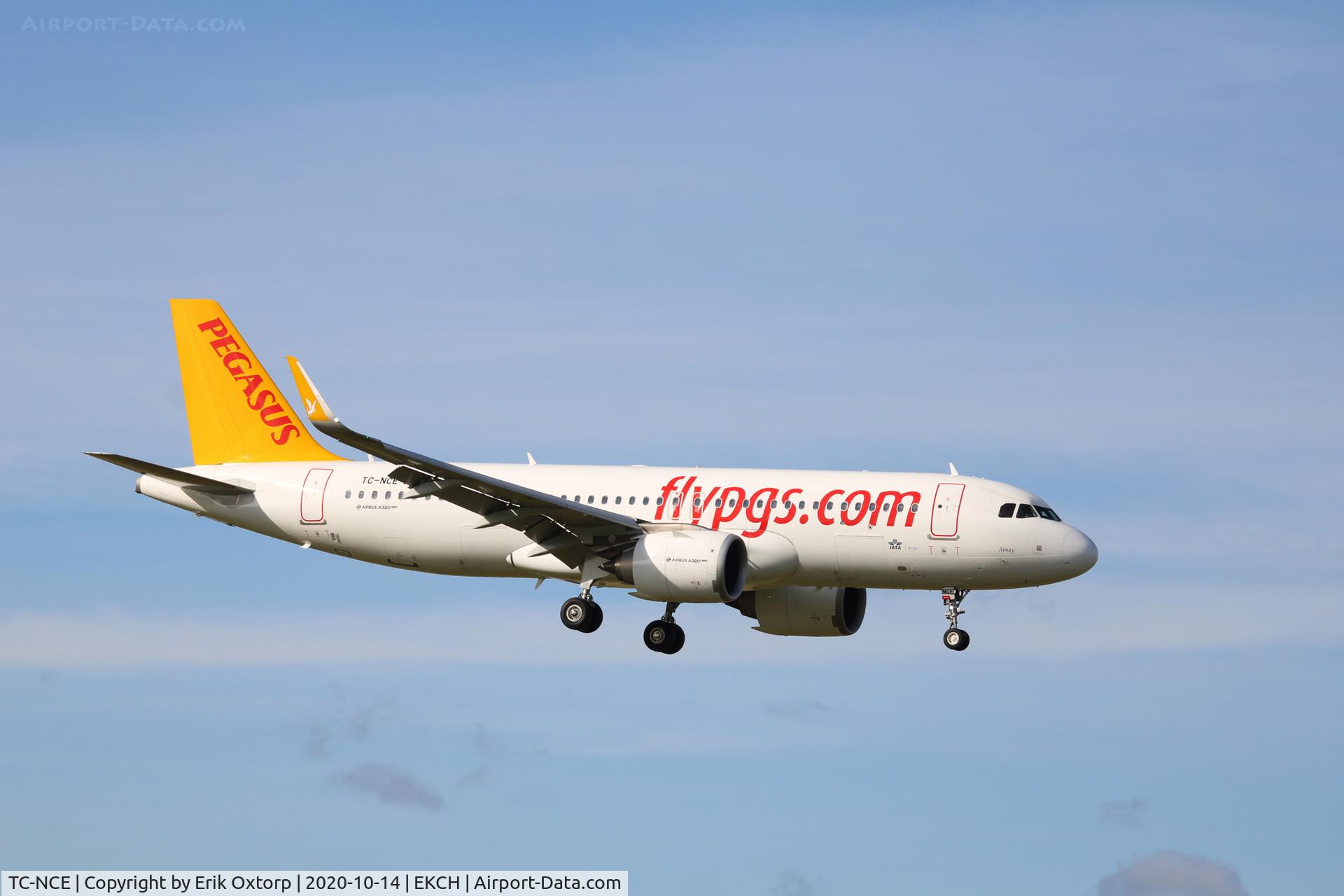 TC-NCE, 2019 Airbus A320-251N C/N 8875, TC-NCE landing rw 04R
