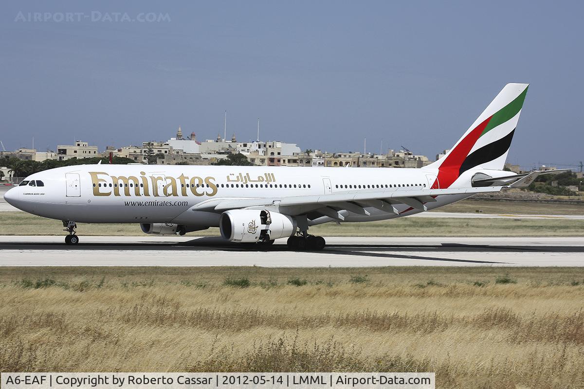 A6-EAF, 2001 Airbus A330-243 C/N 392, Runway 31