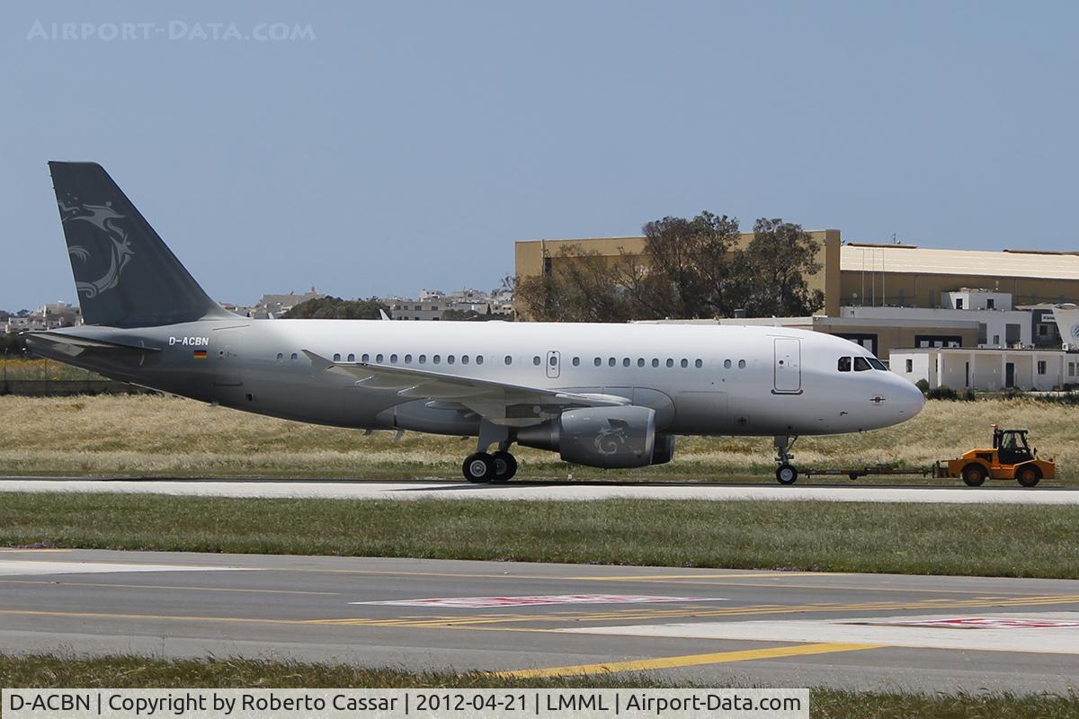 D-ACBN, 2008 Airbus A319-115CJ C/N 3243, Runway 31