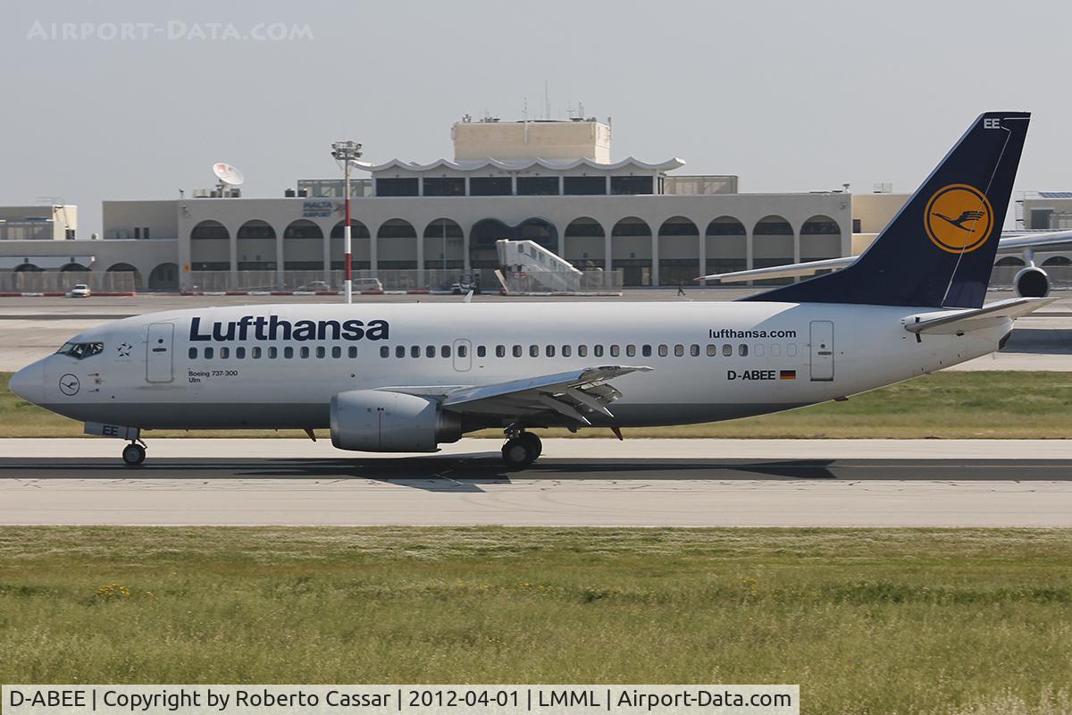 D-ABEE, 1991 Boeing 737-330 C/N 25216, Runway 31