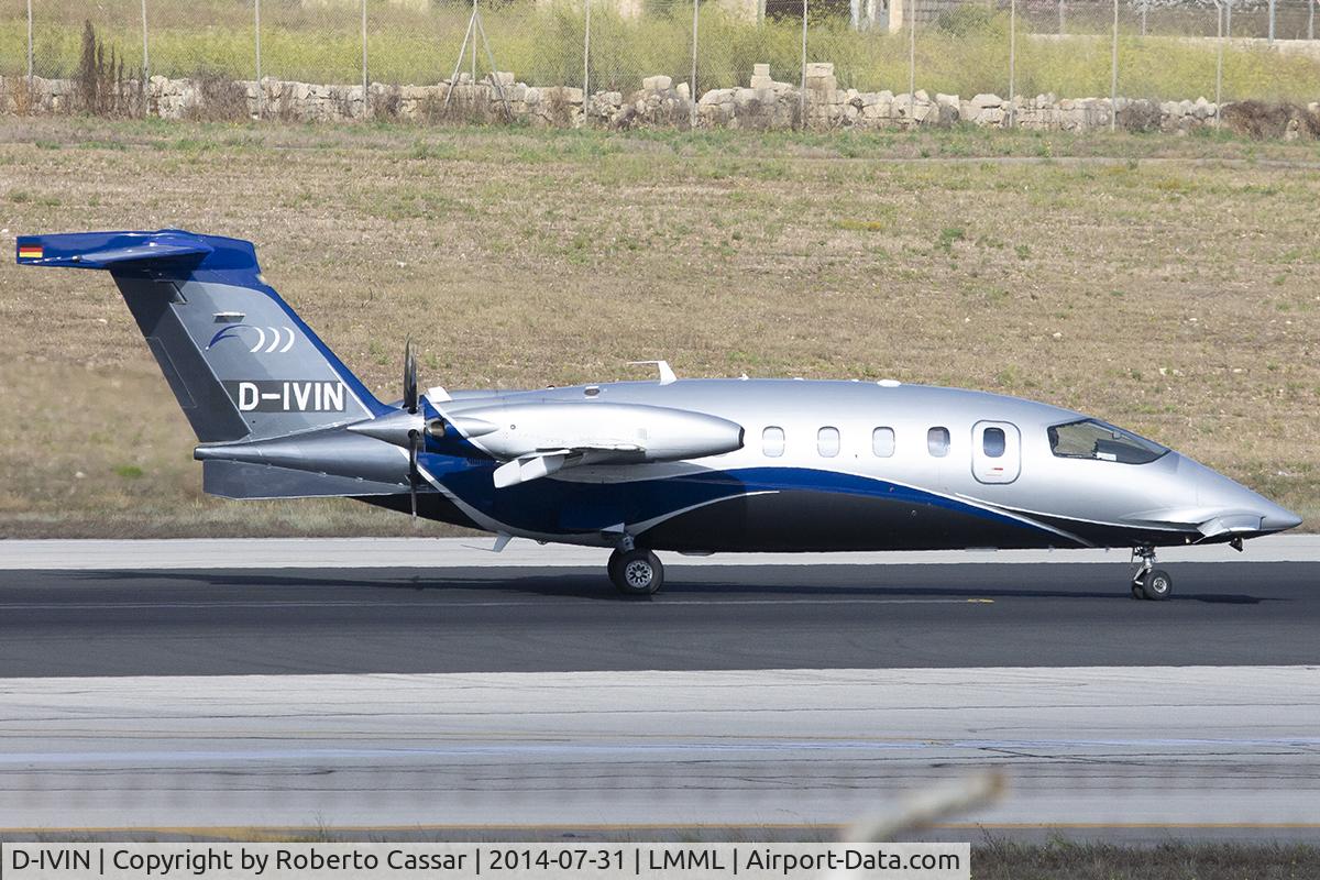 D-IVIN, 2008 Piaggio P-180 Avanti II C/N 1159, Runway 31