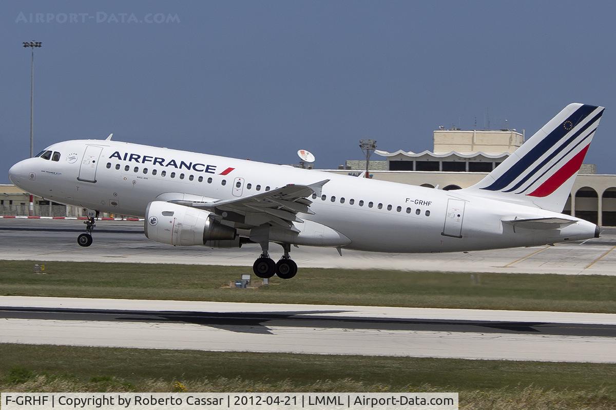 F-GRHF, 1999 Airbus A319-111 C/N 1025, Runway 31