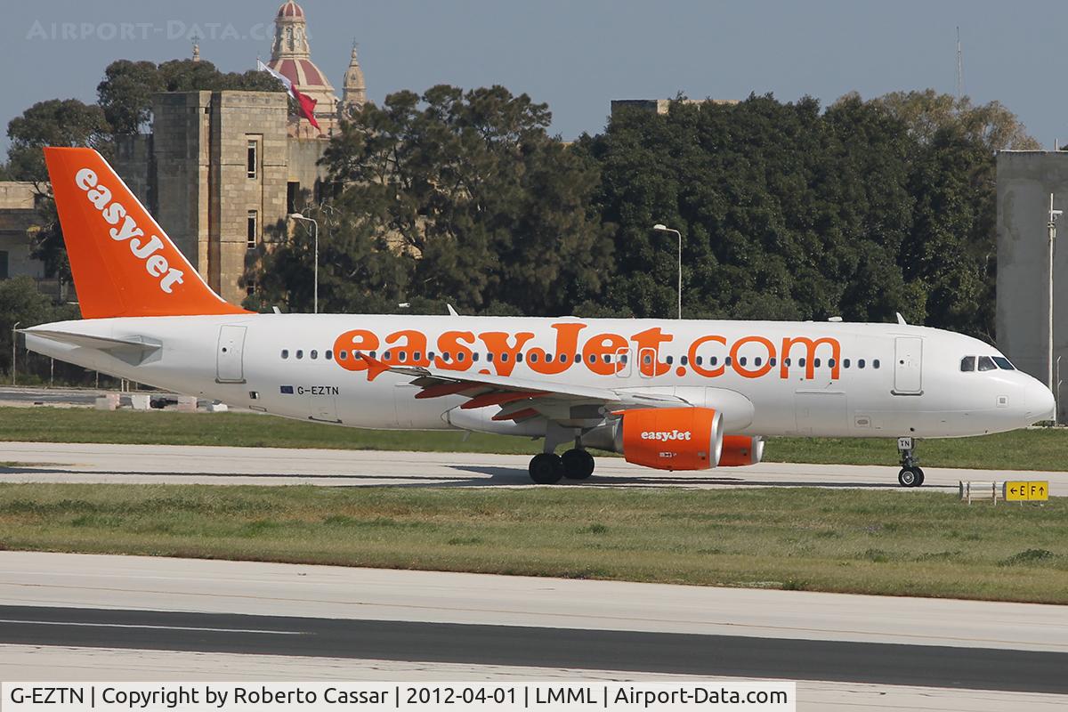G-EZTN, 2009 Airbus A320-214 C/N 4006, Entering Park 9