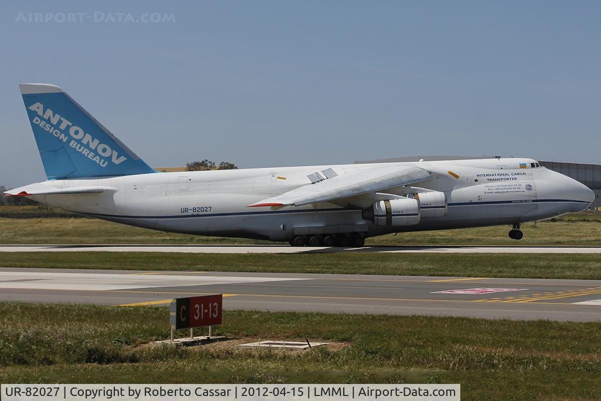 UR-82027, 1990 Antonov An-124-100 Ruslan C/N 19530502288, Runway 31
