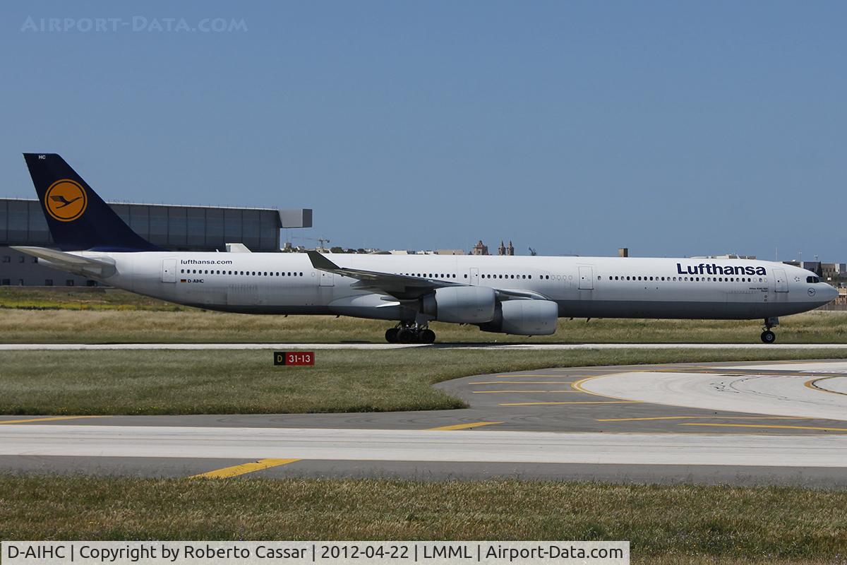 D-AIHC, 2003 Airbus A340-642 C/N 523, Runway 31